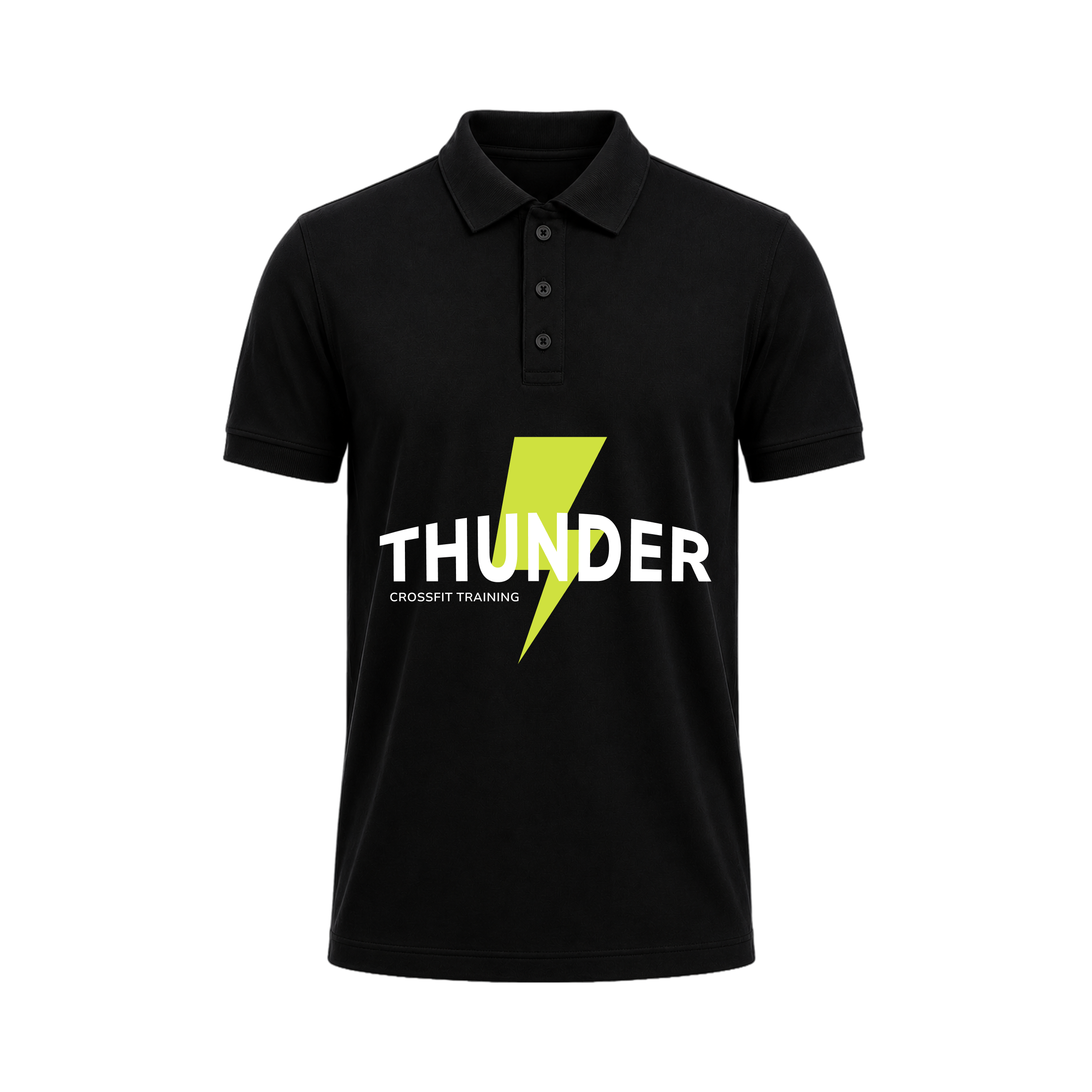 Siiege Thunder Crossfit Training Polo T-Shirt for Men
