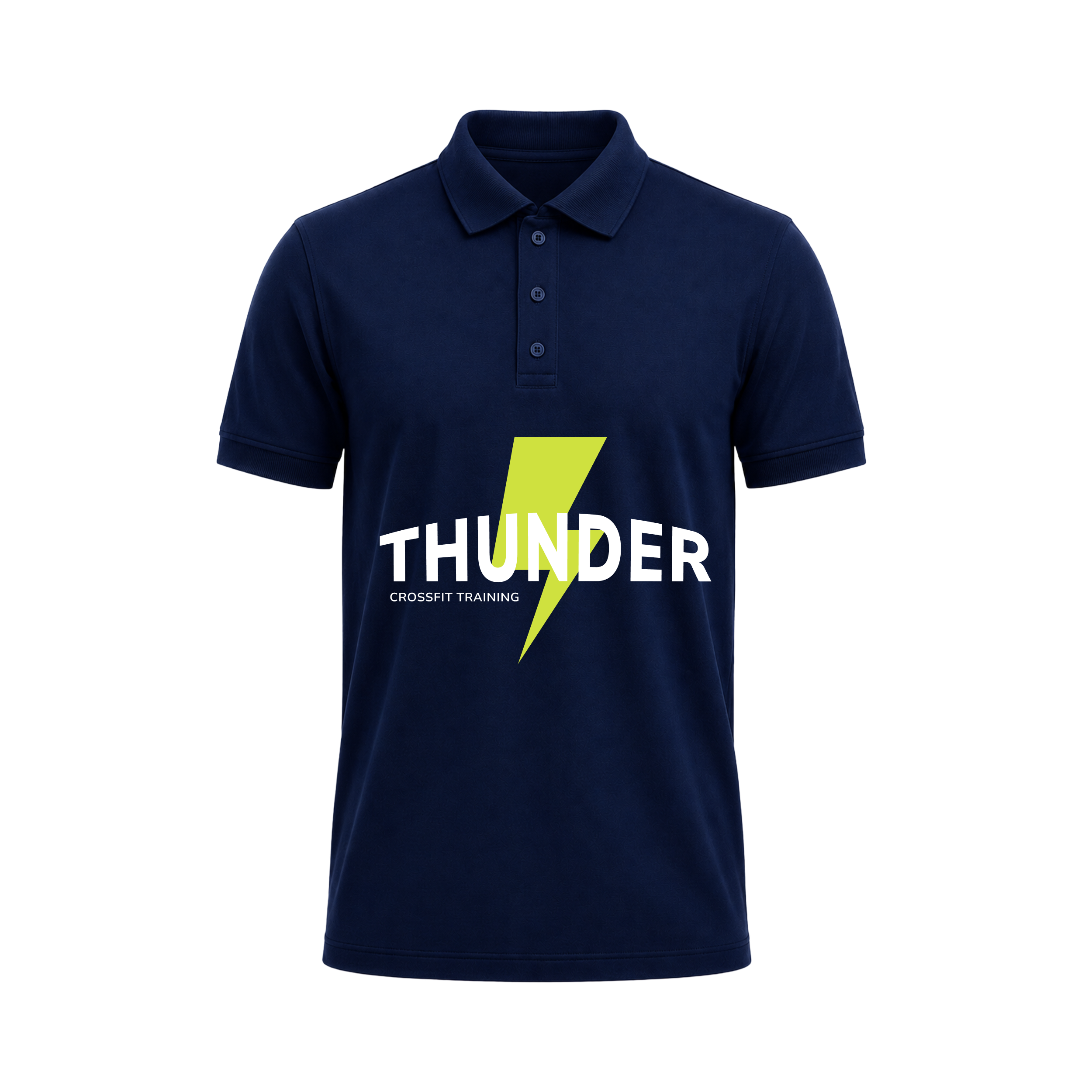 Siiege Thunder Crossfit Training Polo T-Shirt for Men