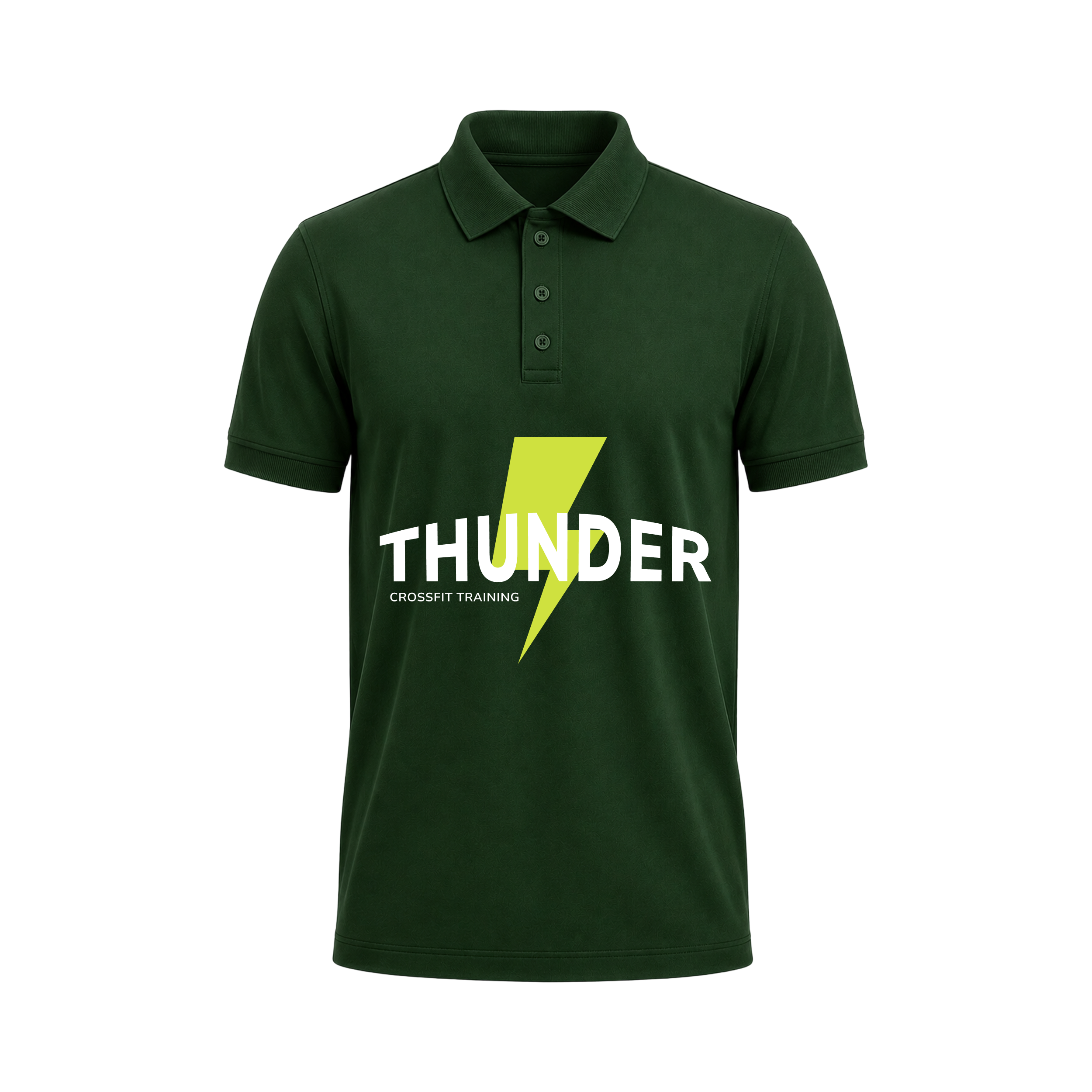 Siiege Thunder Crossfit Training Polo T-Shirt for Men