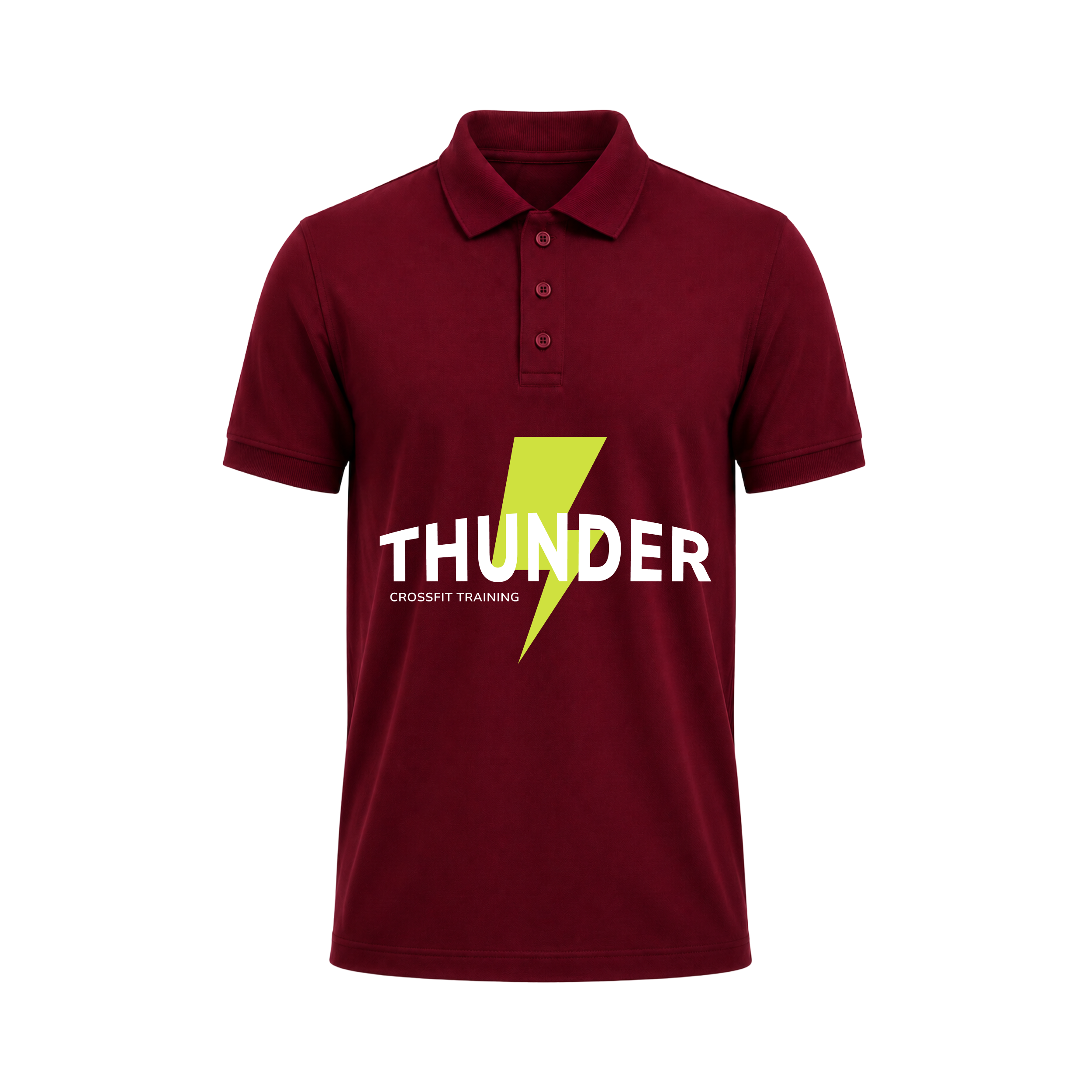 Siiege Thunder Crossfit Training Polo T-Shirt for Men