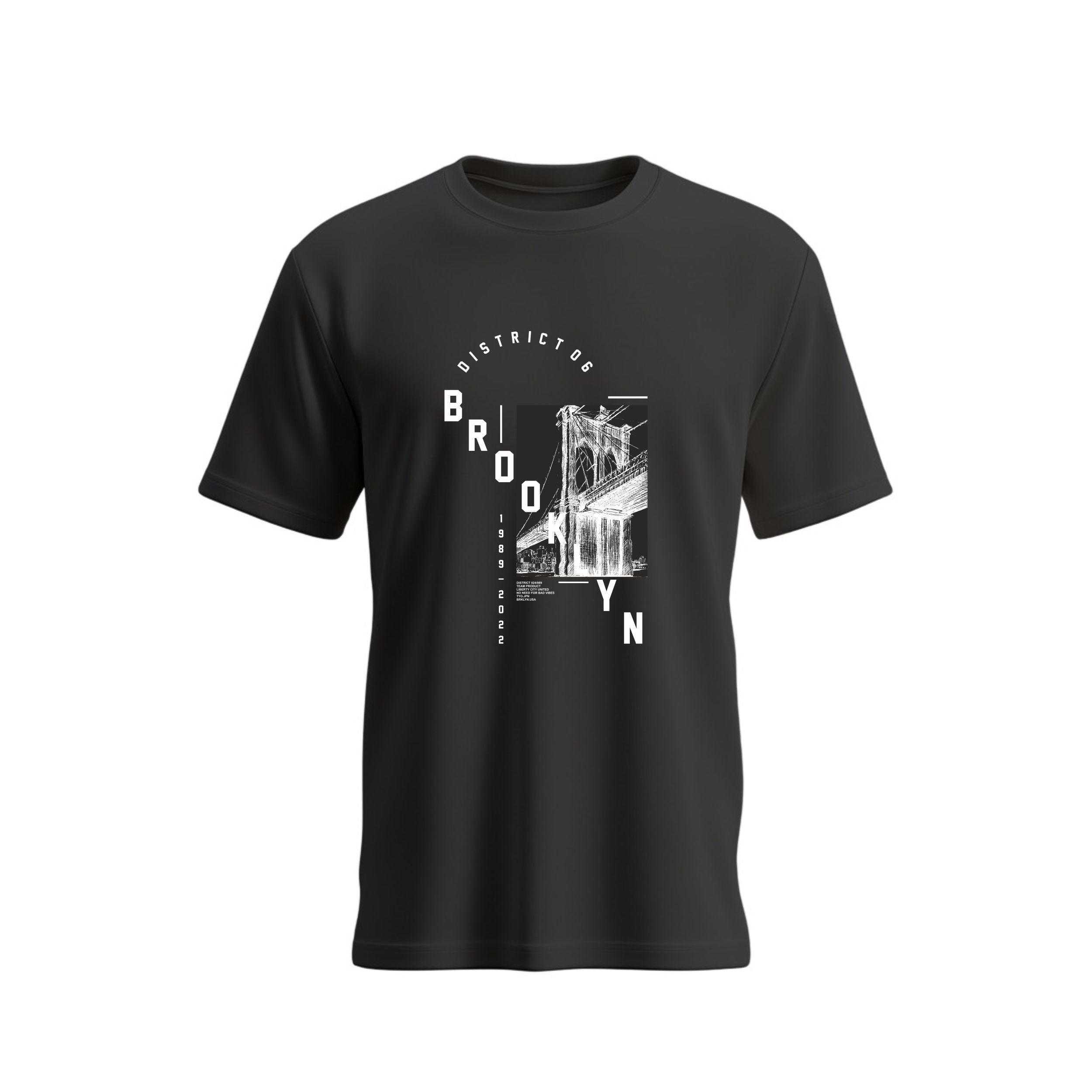 Siiege Brooklyn Streetwear Cotton T-Shirt for Men