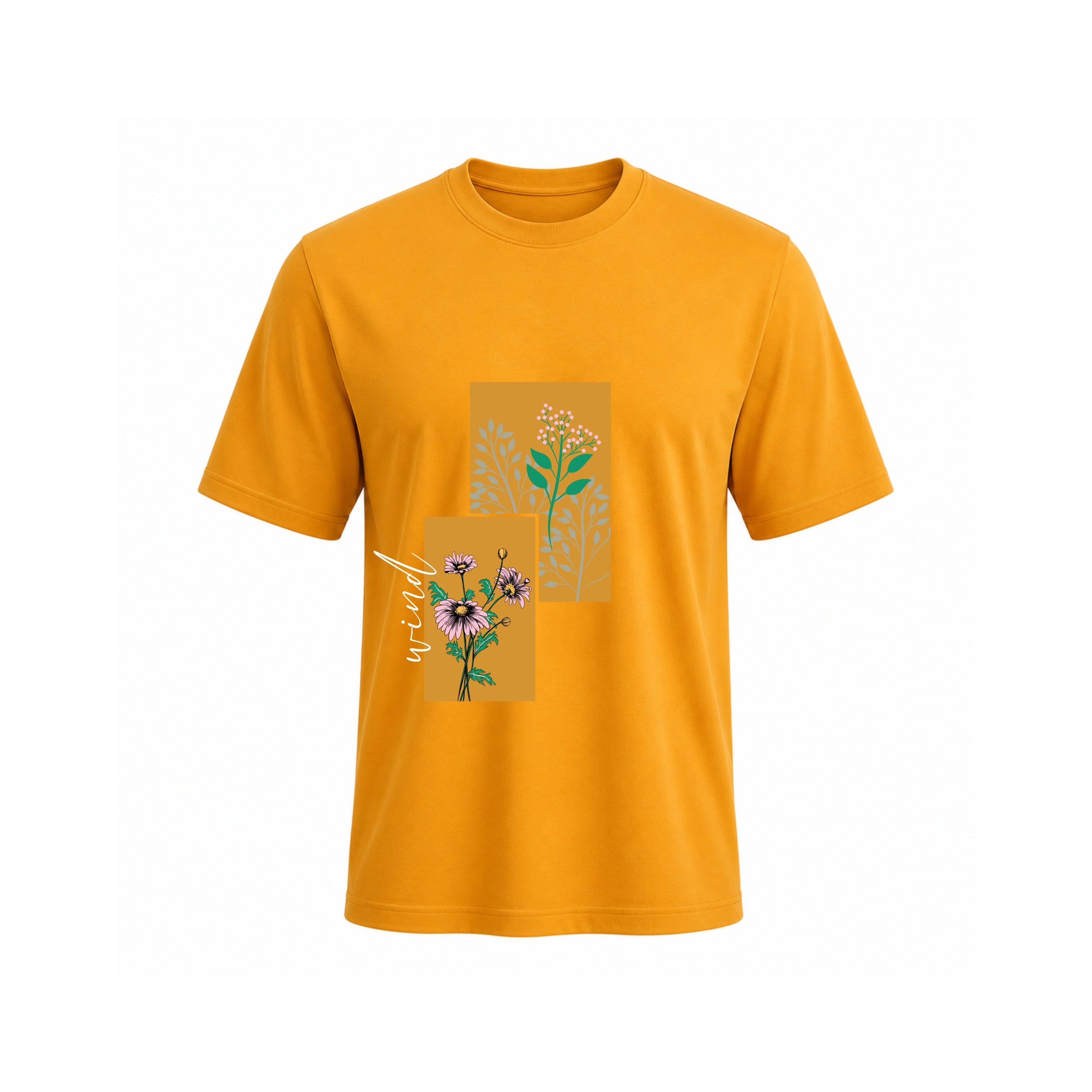Siiege Floral Cotton T-Shirt for Men