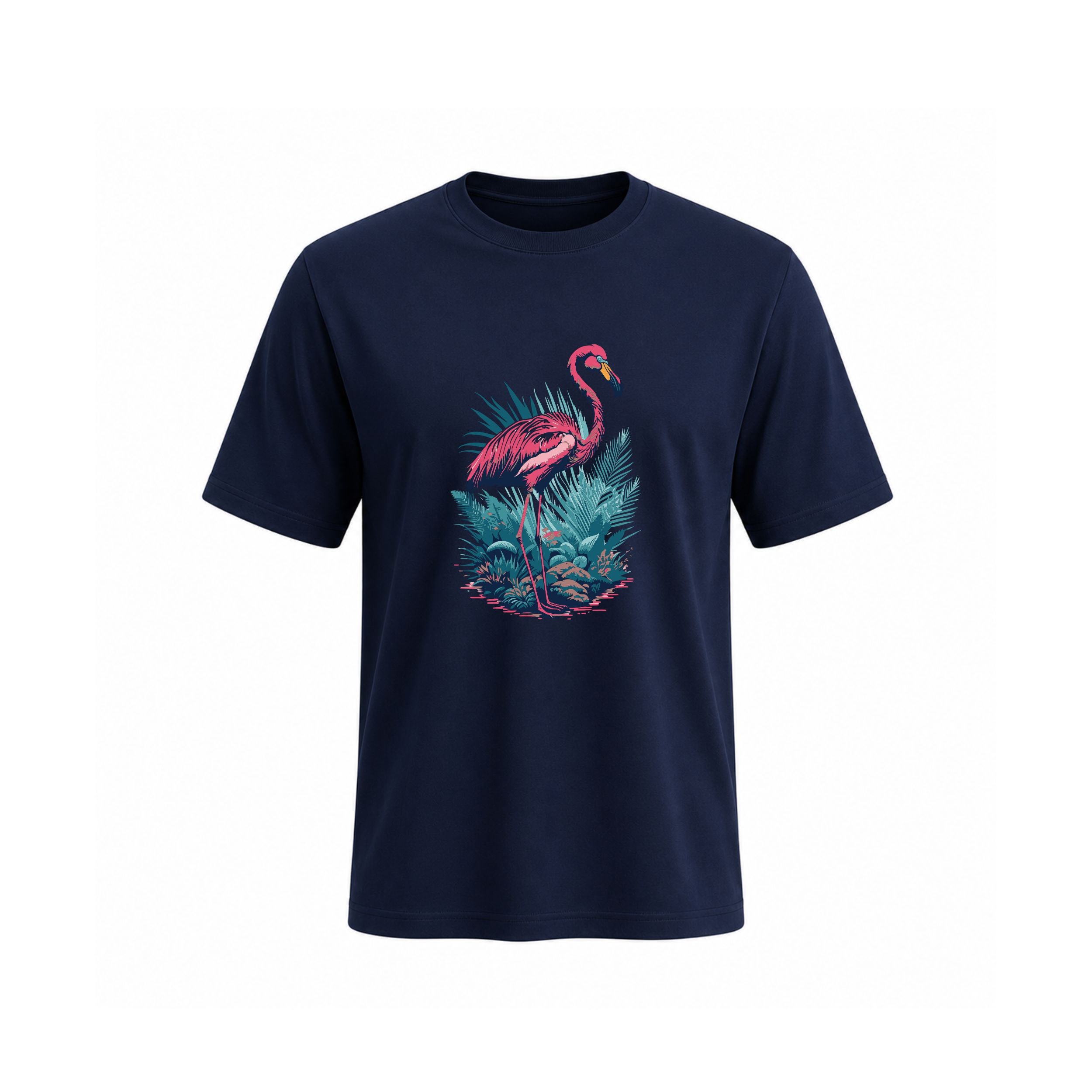 Siiege Flamingo Cotton T-Shirt for Men