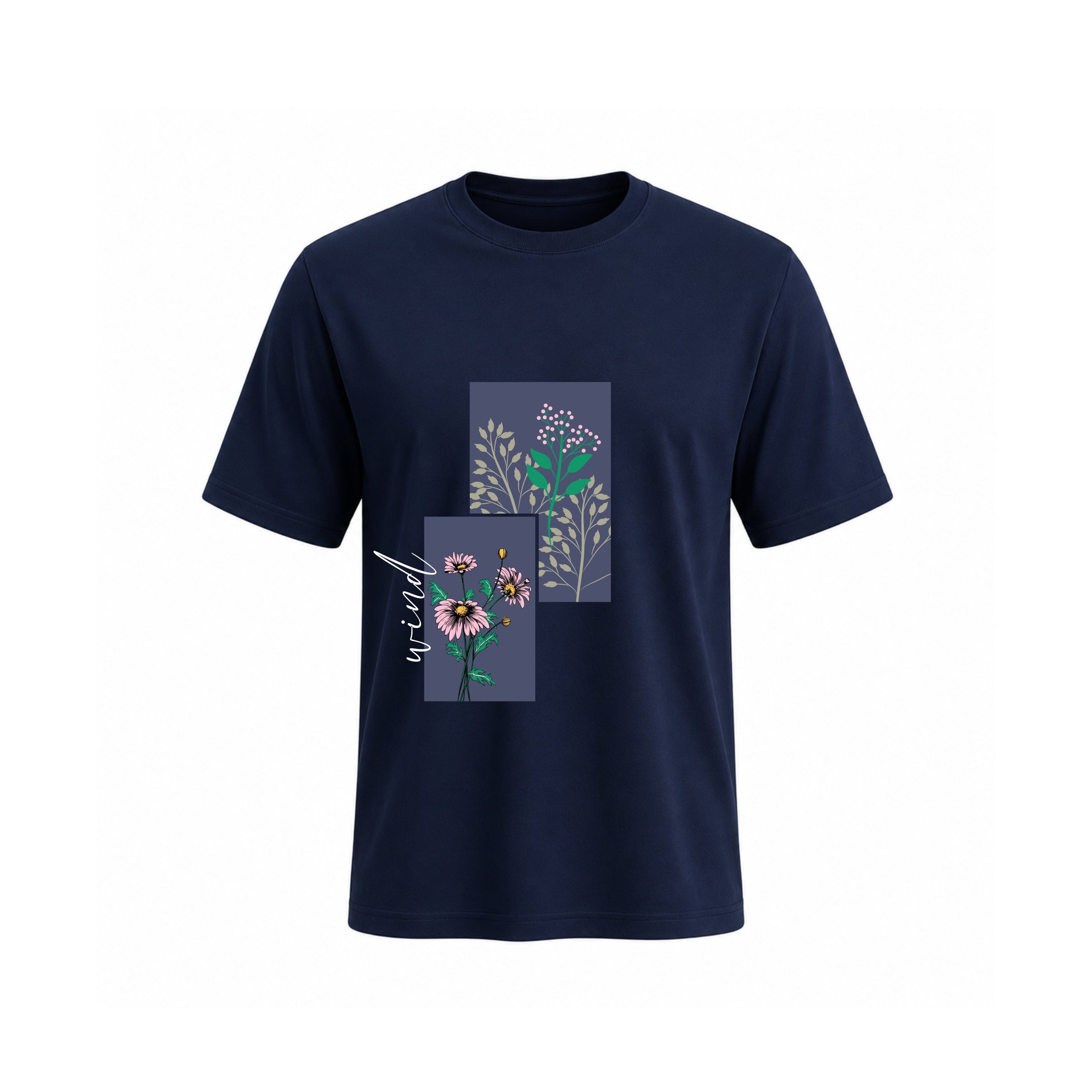 Siiege Floral Cotton T-Shirt for Men