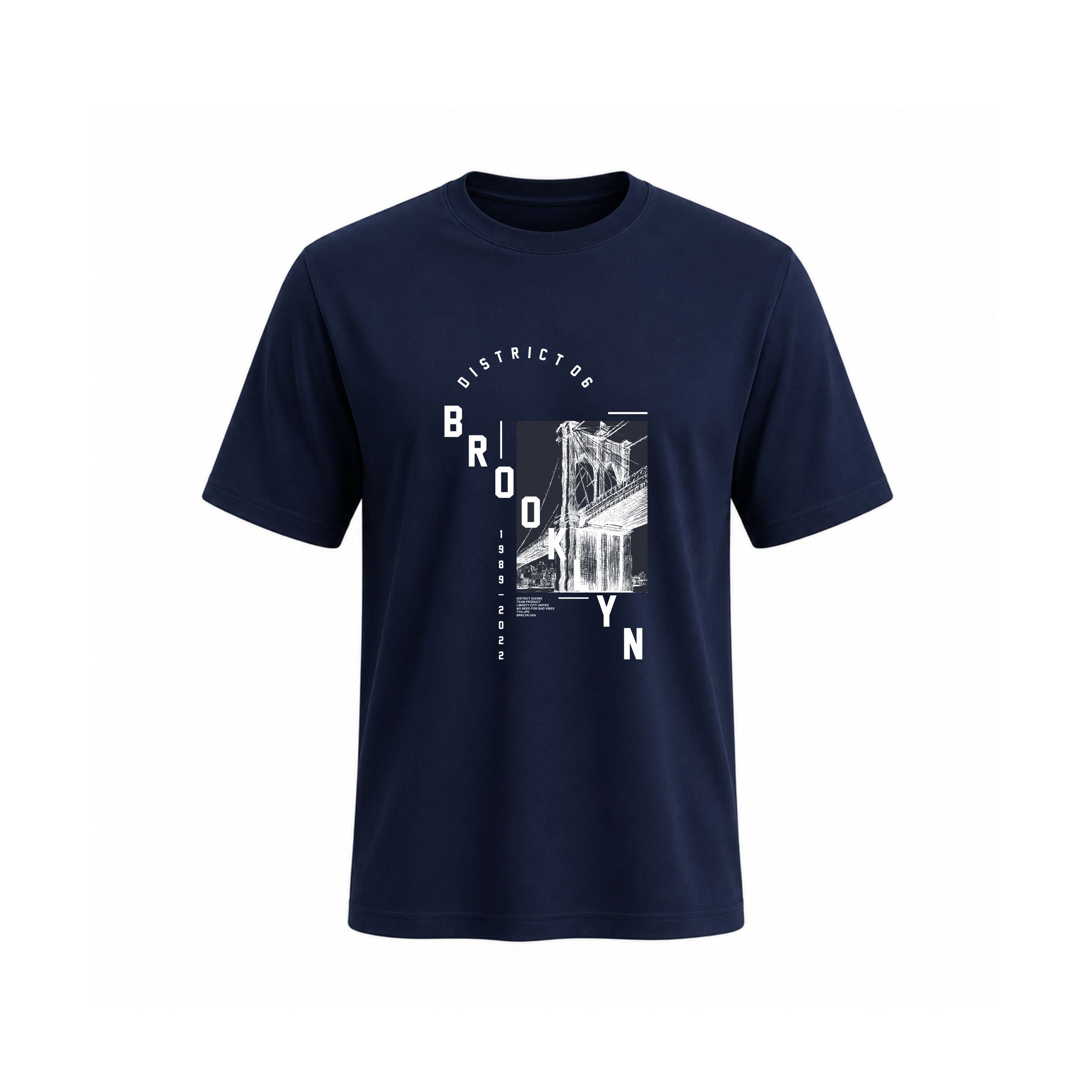 Siiege Brooklyn Streetwear Cotton T-Shirt for Men