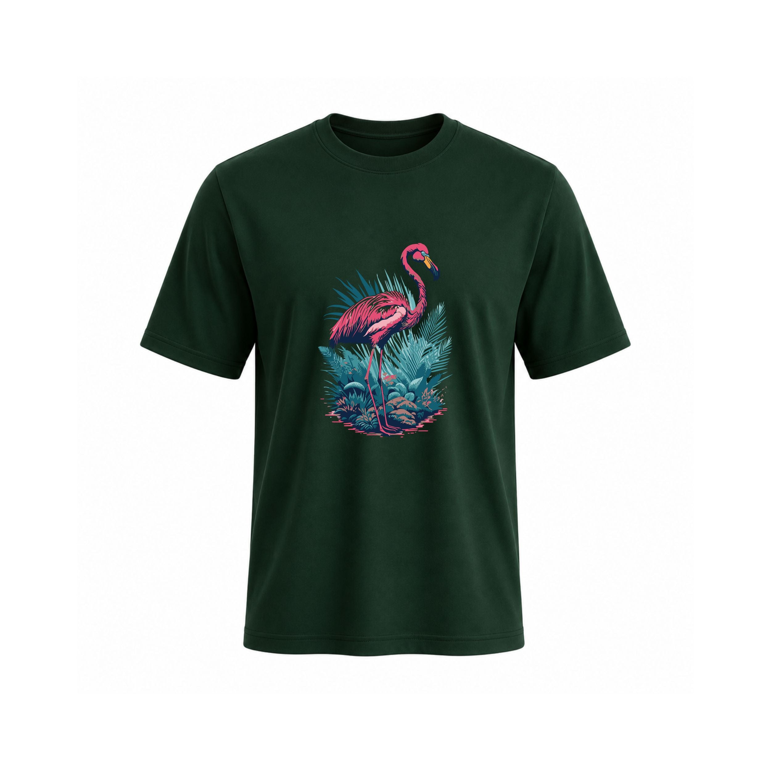 Siiege Flamingo Cotton T-Shirt for Men