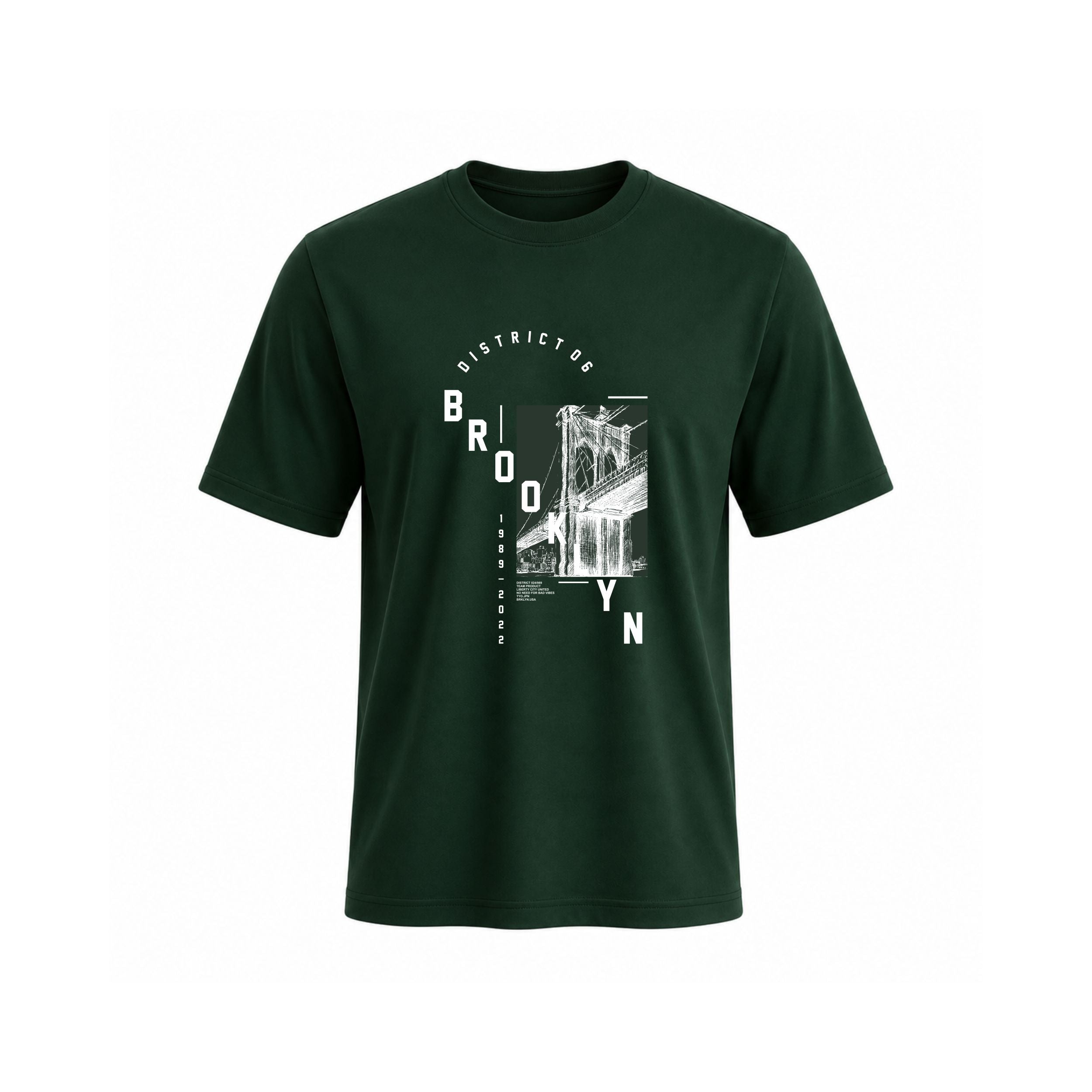 Siiege Brooklyn Streetwear Cotton T-Shirt for Men
