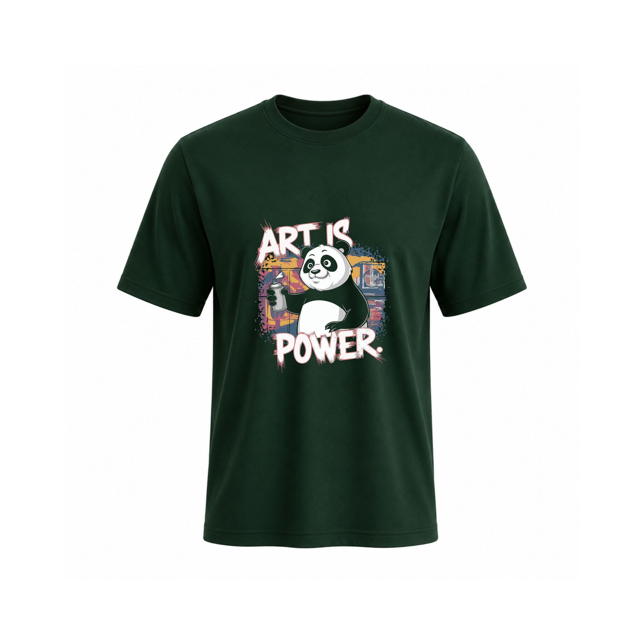 Siiege Art Is Power Cotton T-Shirt for Men