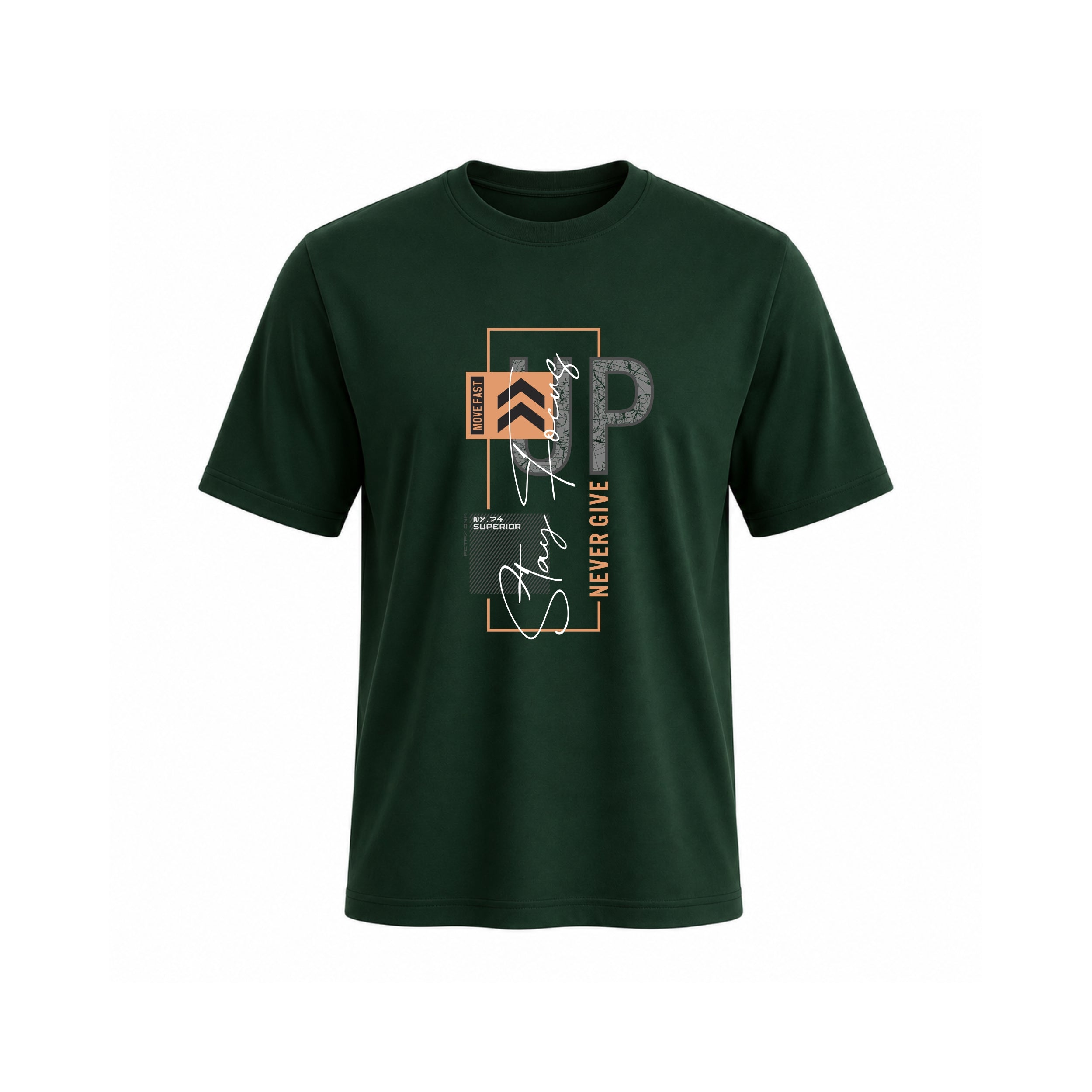 Siiege Stay Up Cotton T-Shirt for Men