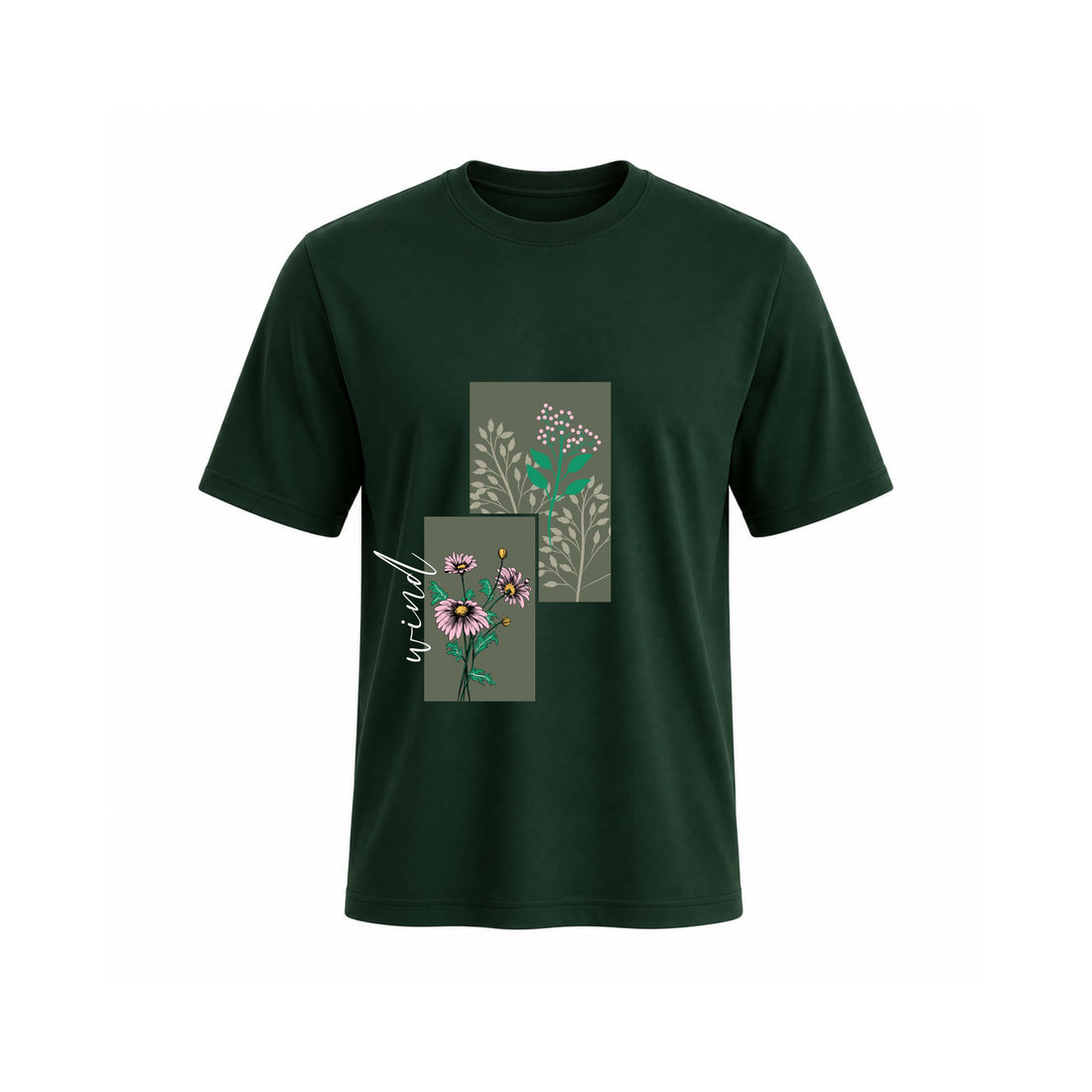 Siiege Floral Cotton T-Shirt for Men