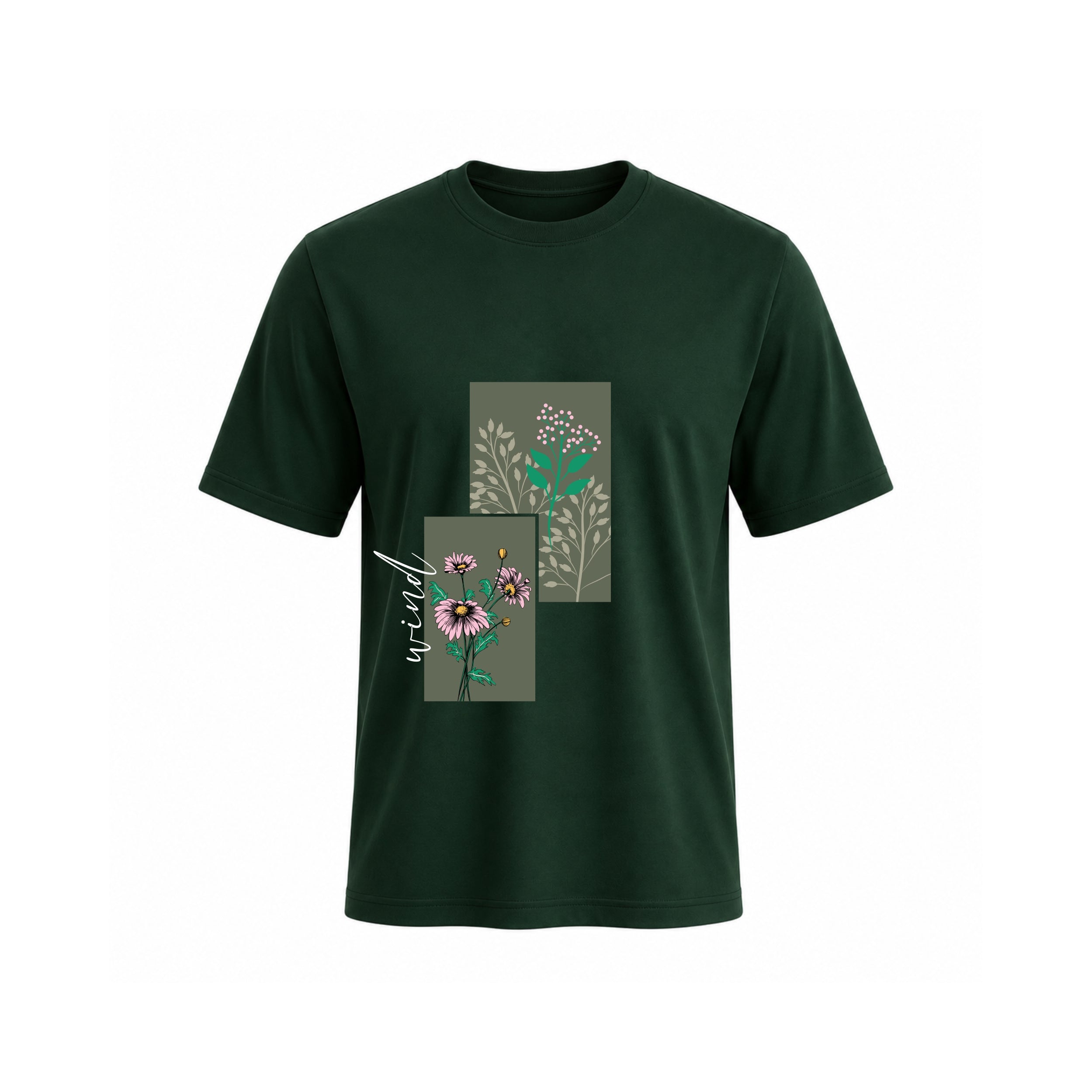 Siiege Floral Cotton T-Shirt for Men