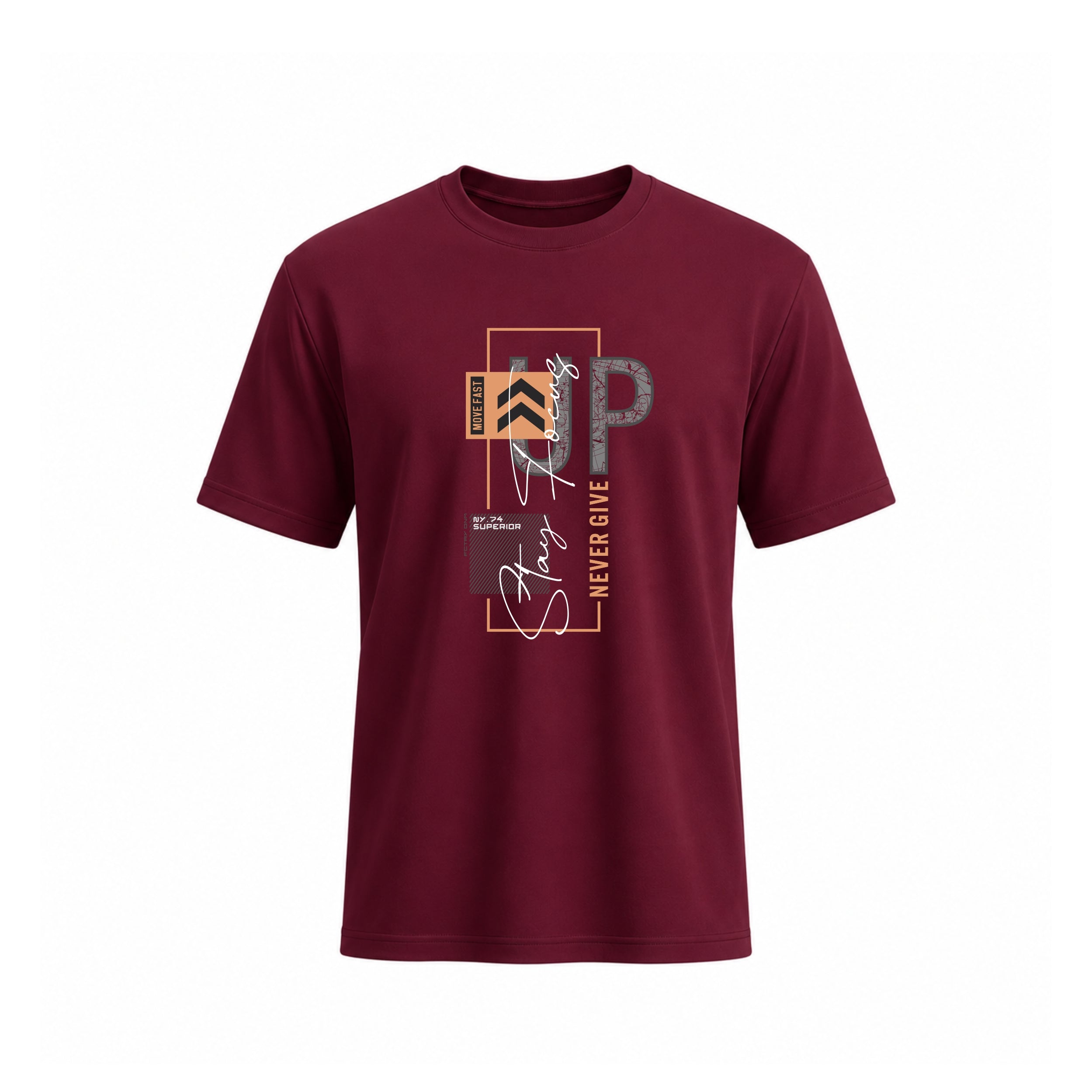 Siiege Stay Up Cotton T-Shirt for Men