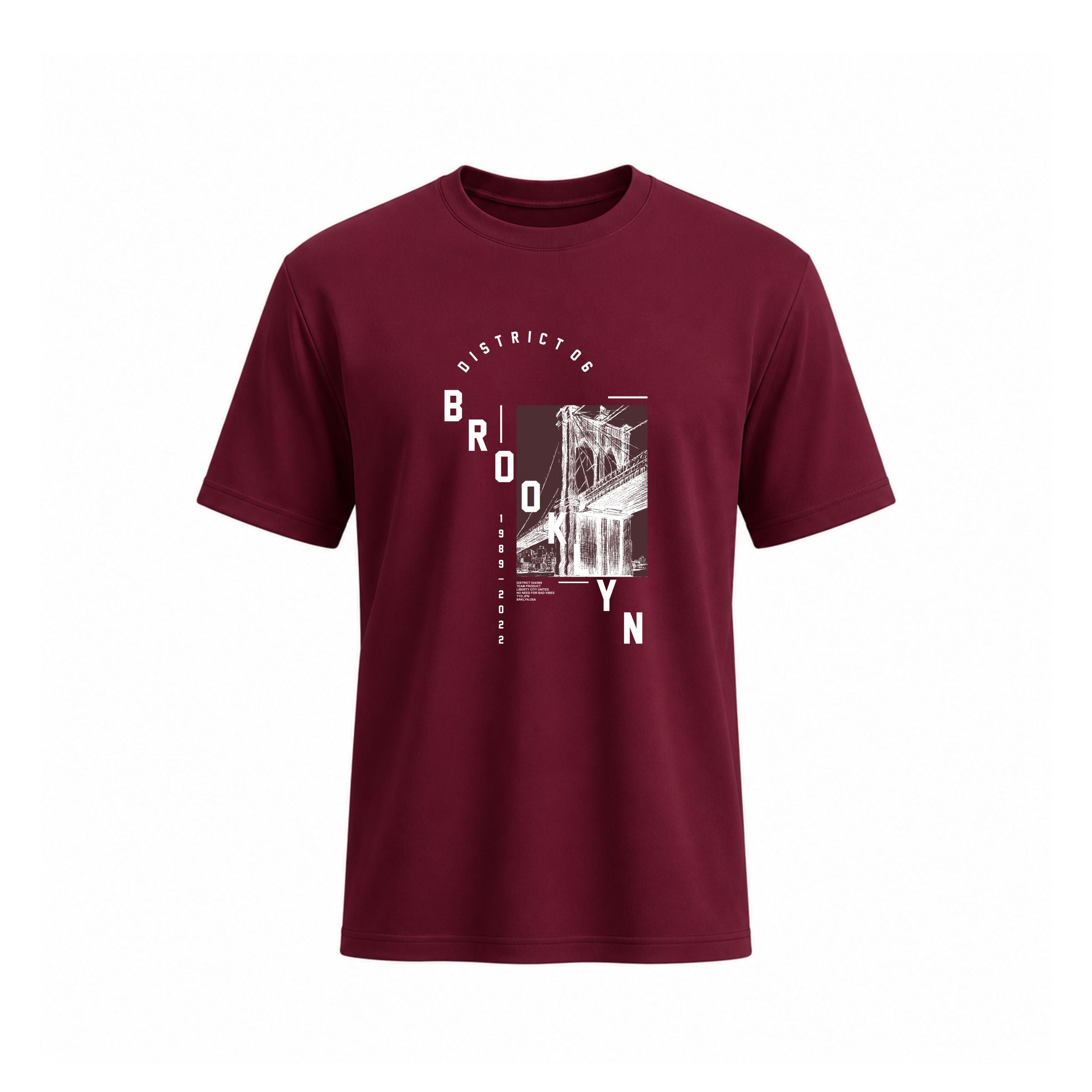 Siiege Brooklyn Streetwear Cotton T-Shirt for Men