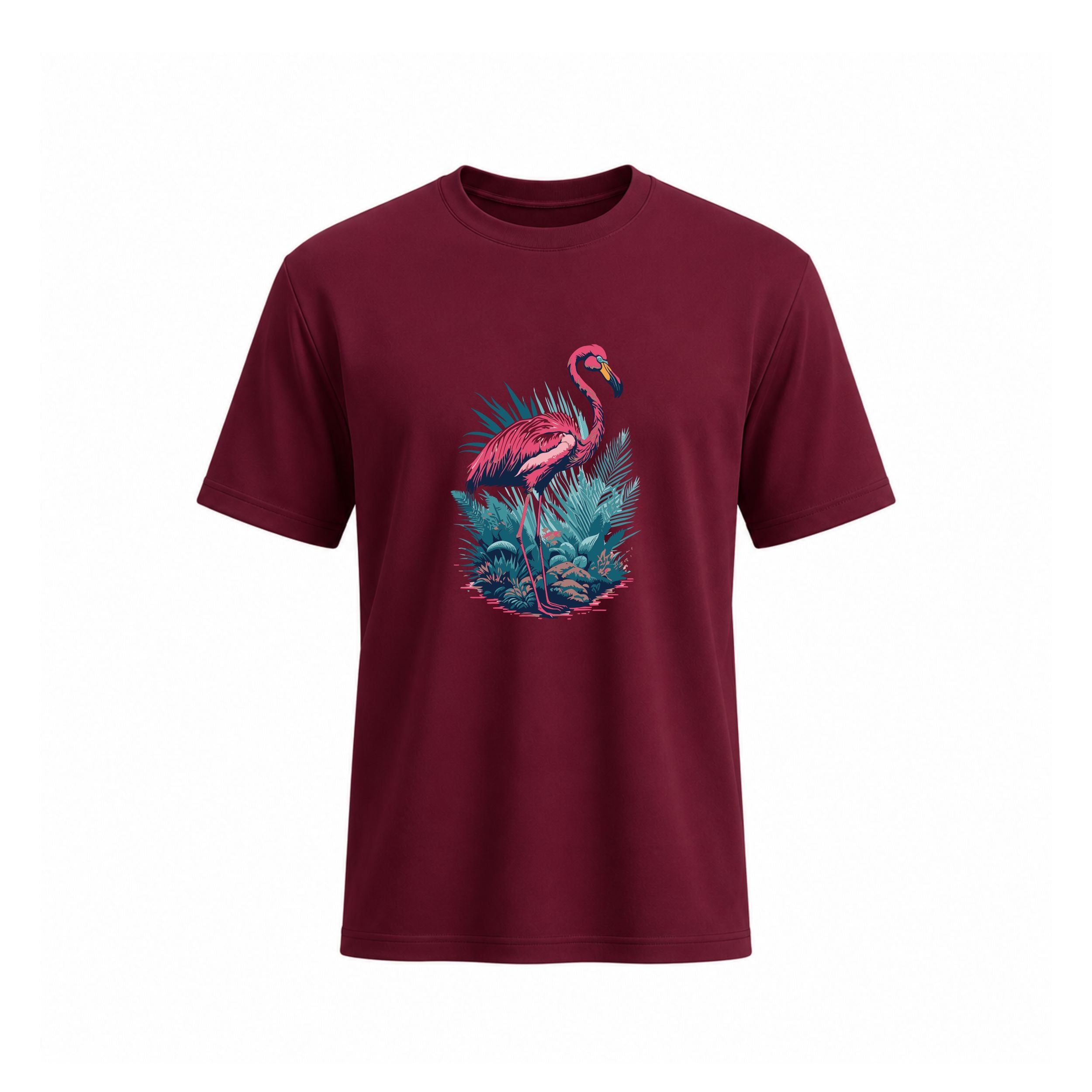 Siiege Flamingo Cotton T-Shirt for Men