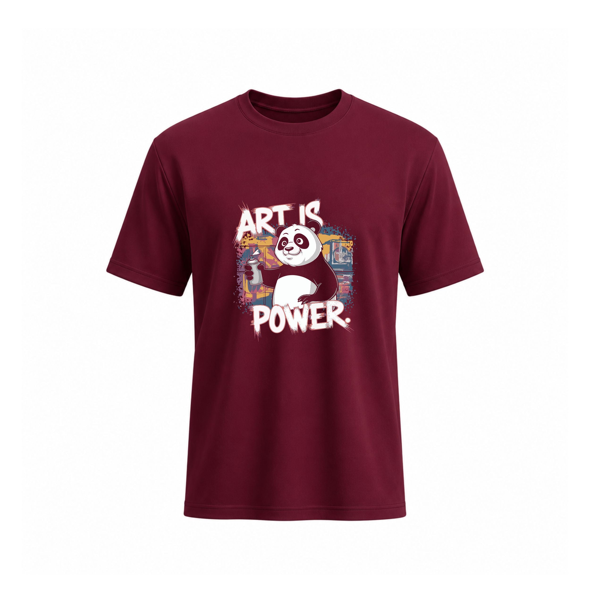 Siiege Art Is Power Cotton T-Shirt for Men