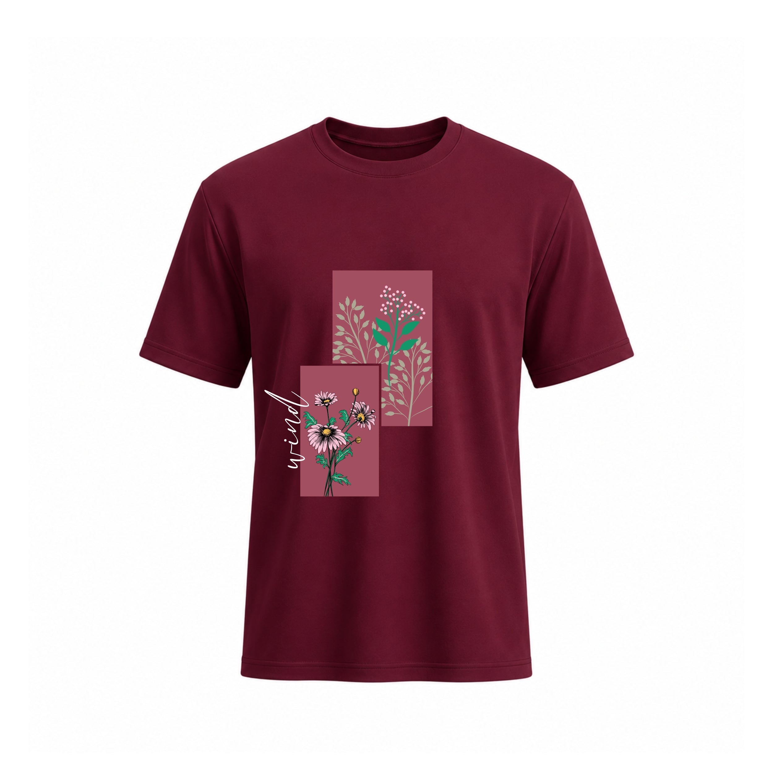 Siiege Floral Cotton T-Shirt for Men