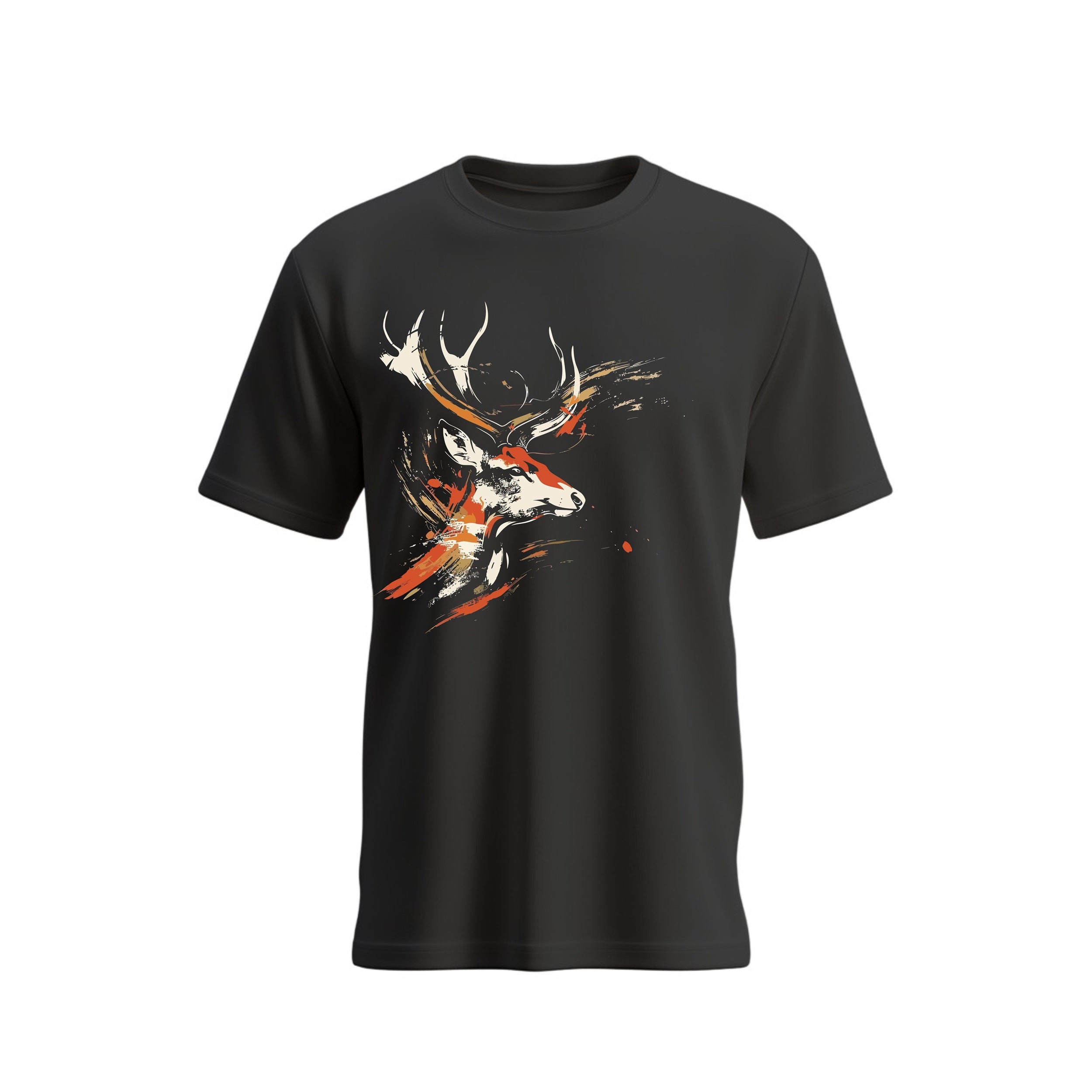 SIIEGE Modern Deer Design T-Shirt For Men
