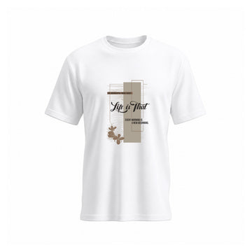SIIEGE Men’s Minimal Abstract Soft Cotton T-Shirt