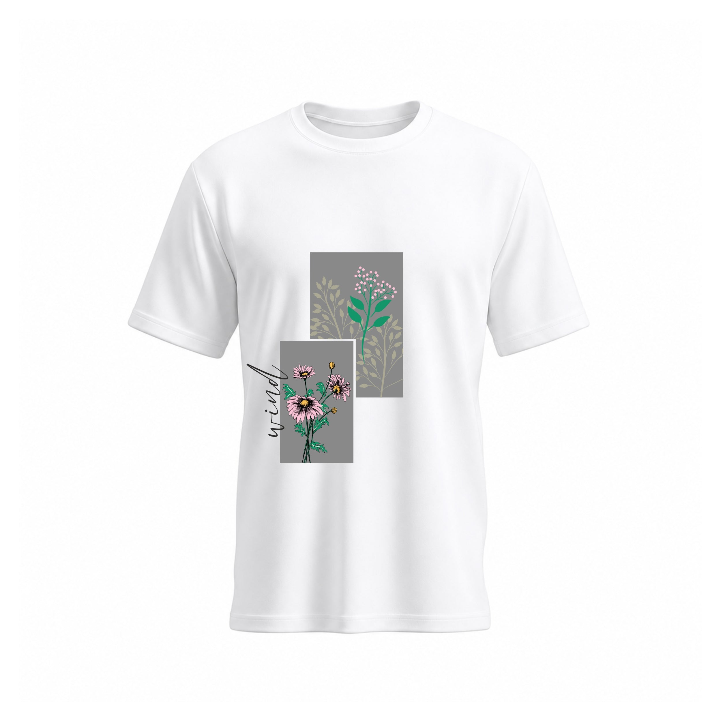 Siiege Floral Cotton T-Shirt for Men