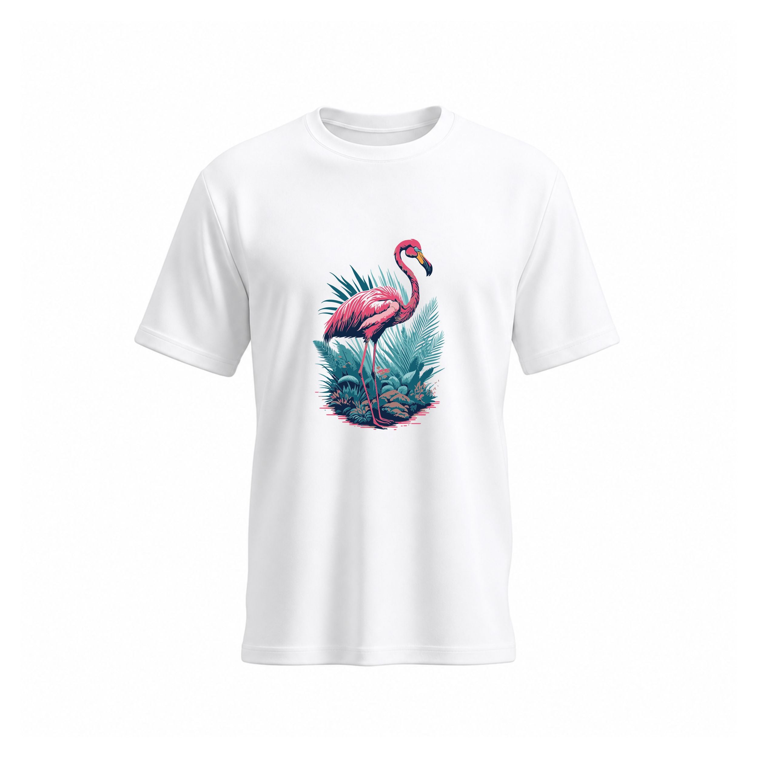 Siiege Flamingo Cotton T-Shirt for Men