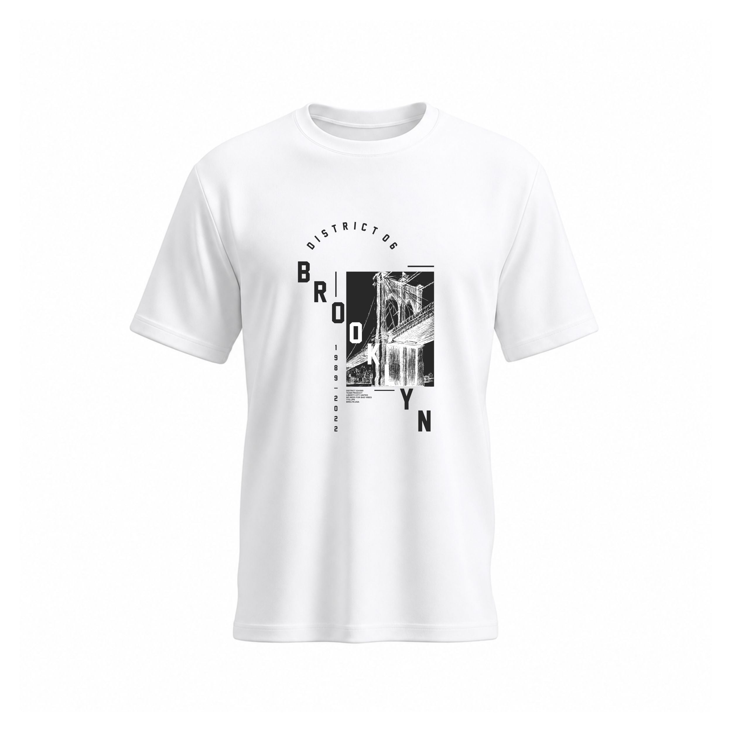 Siiege Brooklyn Streetwear Cotton T-Shirt for Men