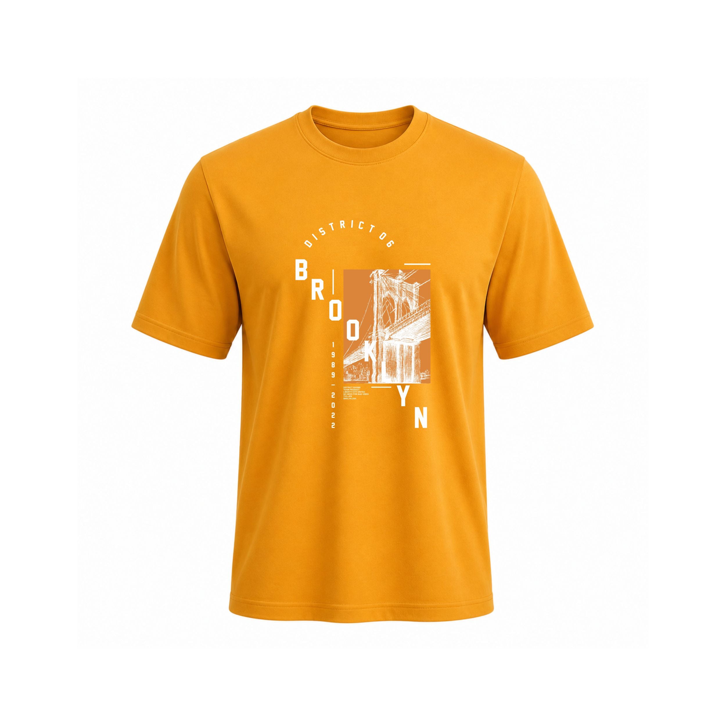 Siiege Brooklyn Streetwear Cotton T-Shirt for Men