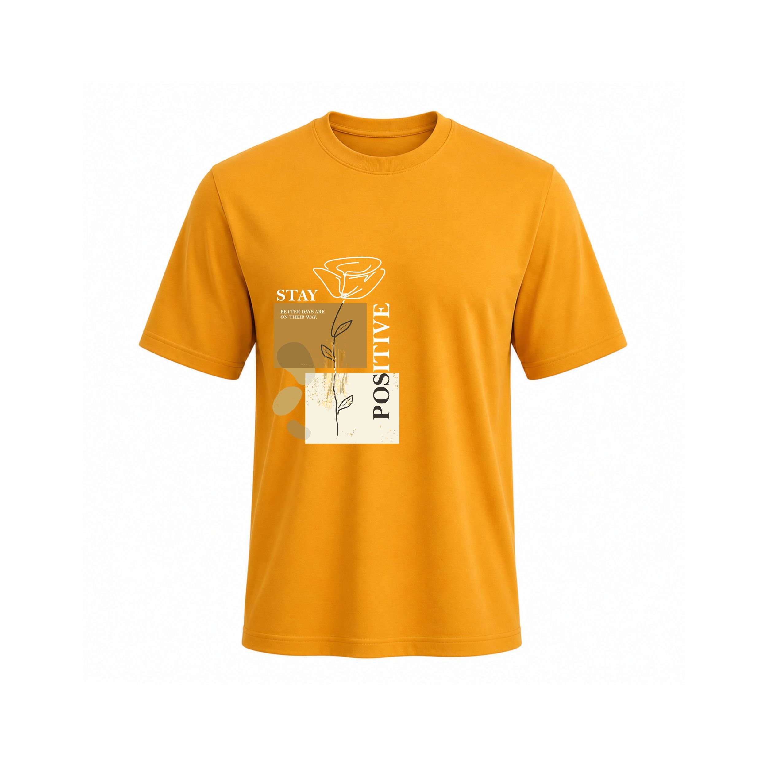 SIIEGE Men’s Stay Positive Cotton T-Shirt