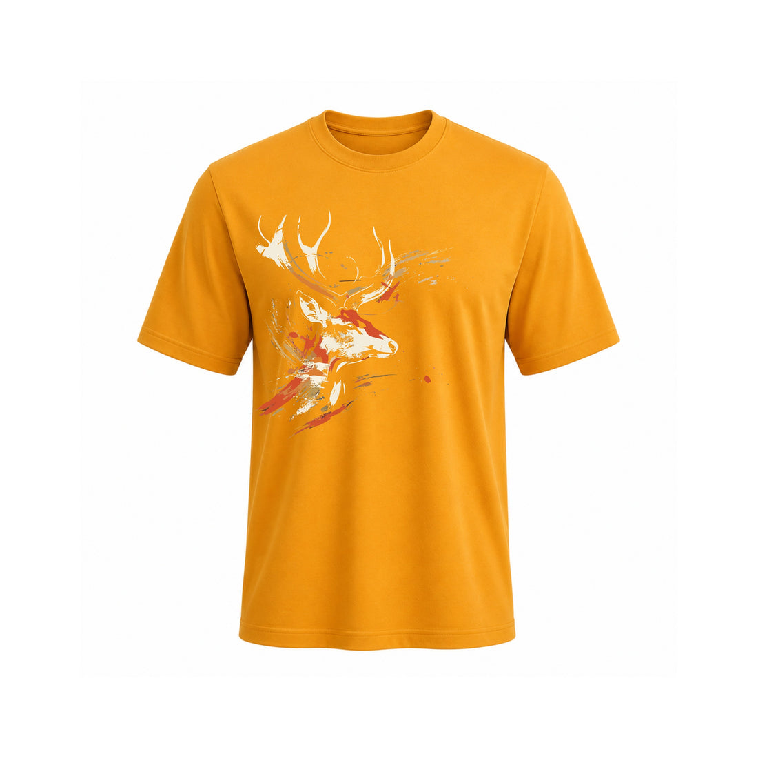 SIIEGE Modern Deer Design T-Shirt For Men