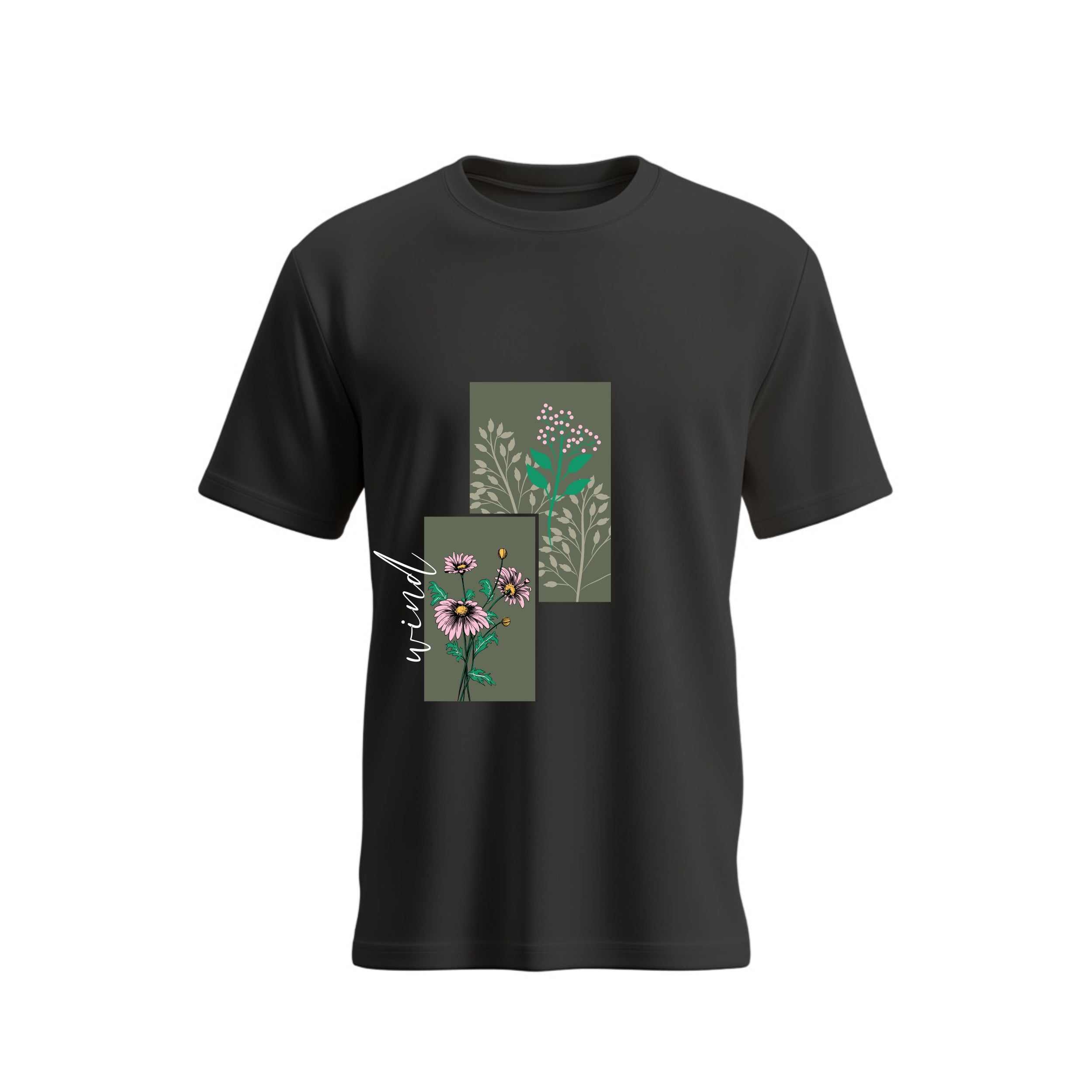 Siiege Floral Cotton T-Shirt for Men