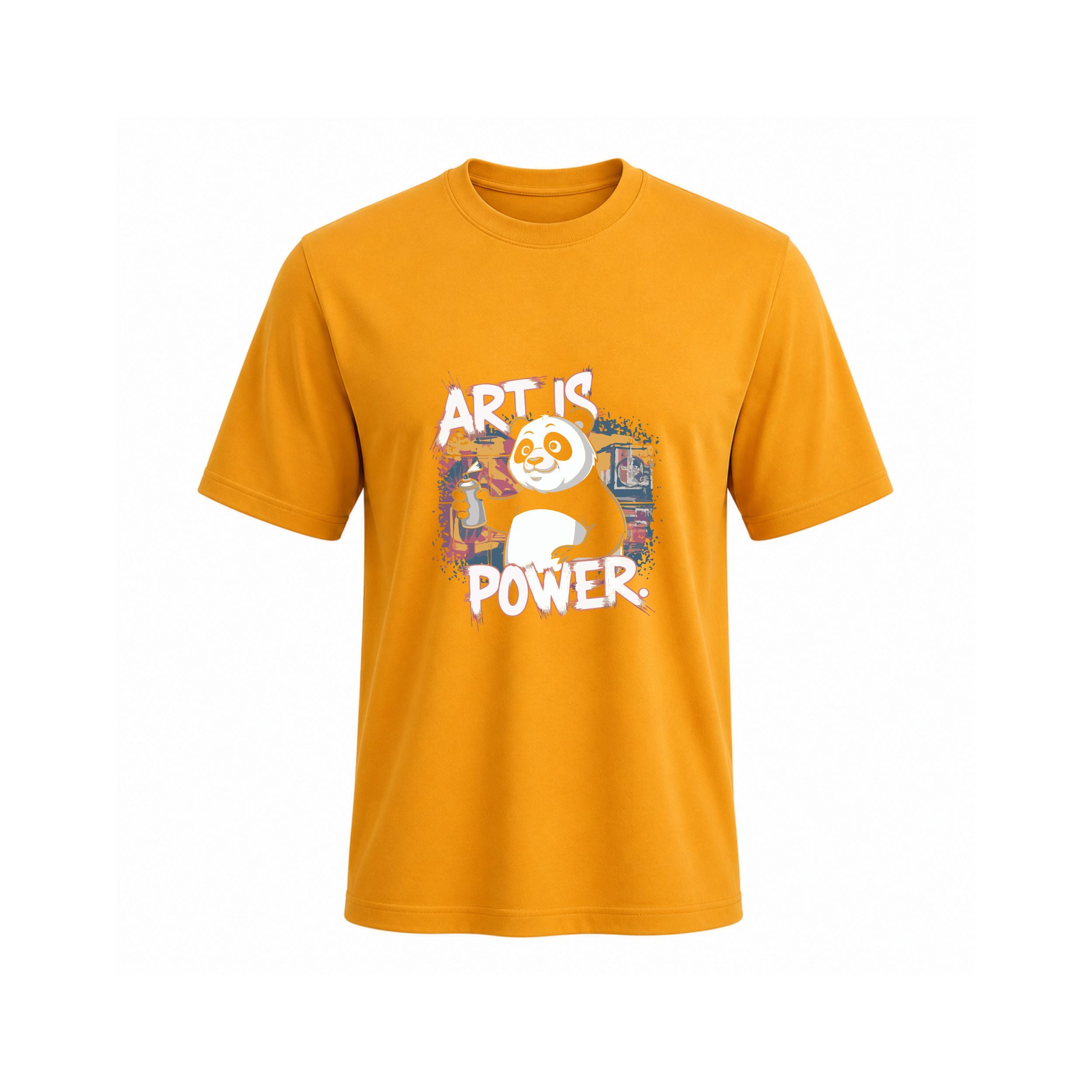 Siiege Art Is Power Cotton T-Shirt for Men