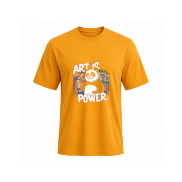 Siiege Art Is Power Cotton T-Shirt for Men