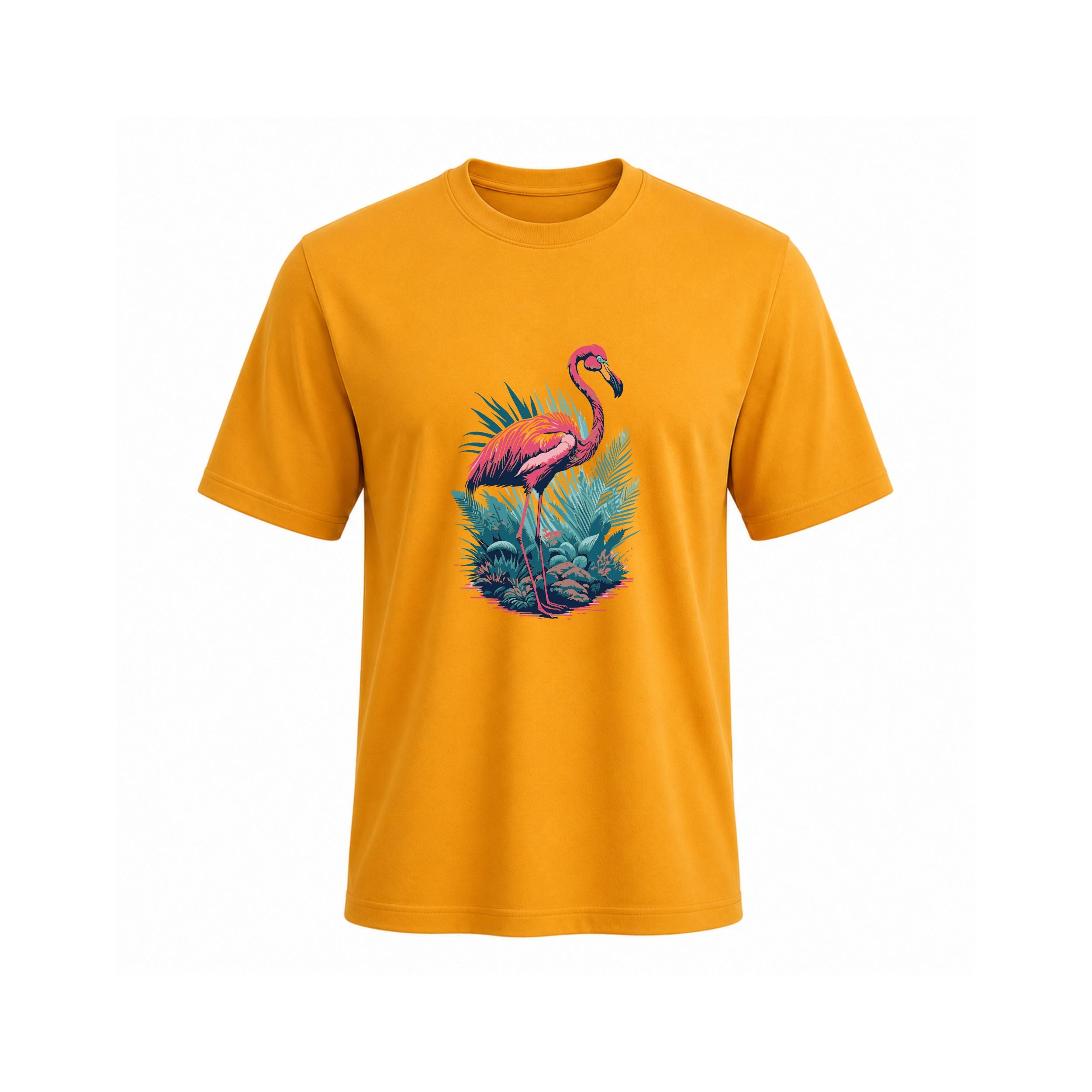 Siiege Flamingo Cotton T-Shirt for Men