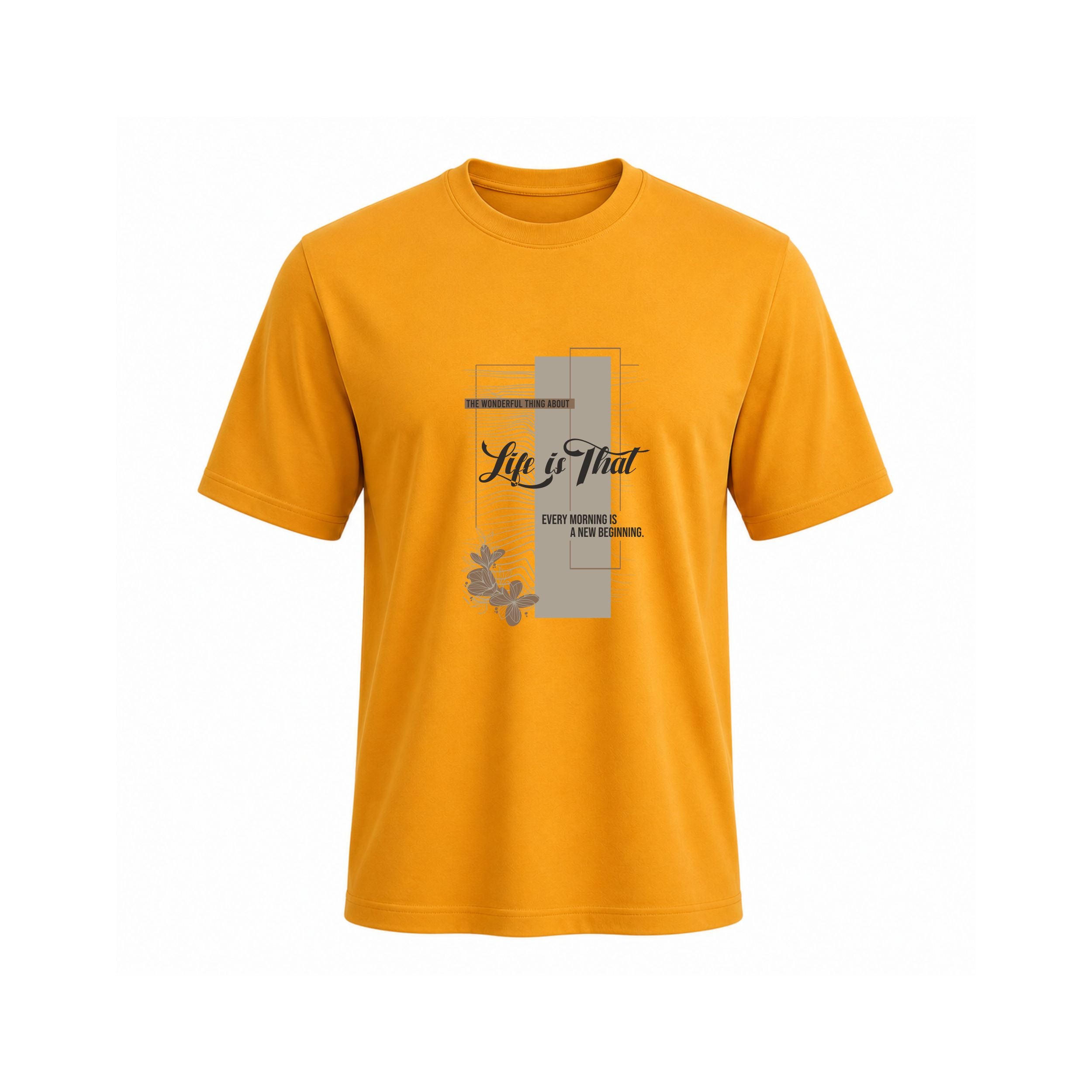 SIIEGE Men’s Minimal Abstract Soft Cotton T-Shirt