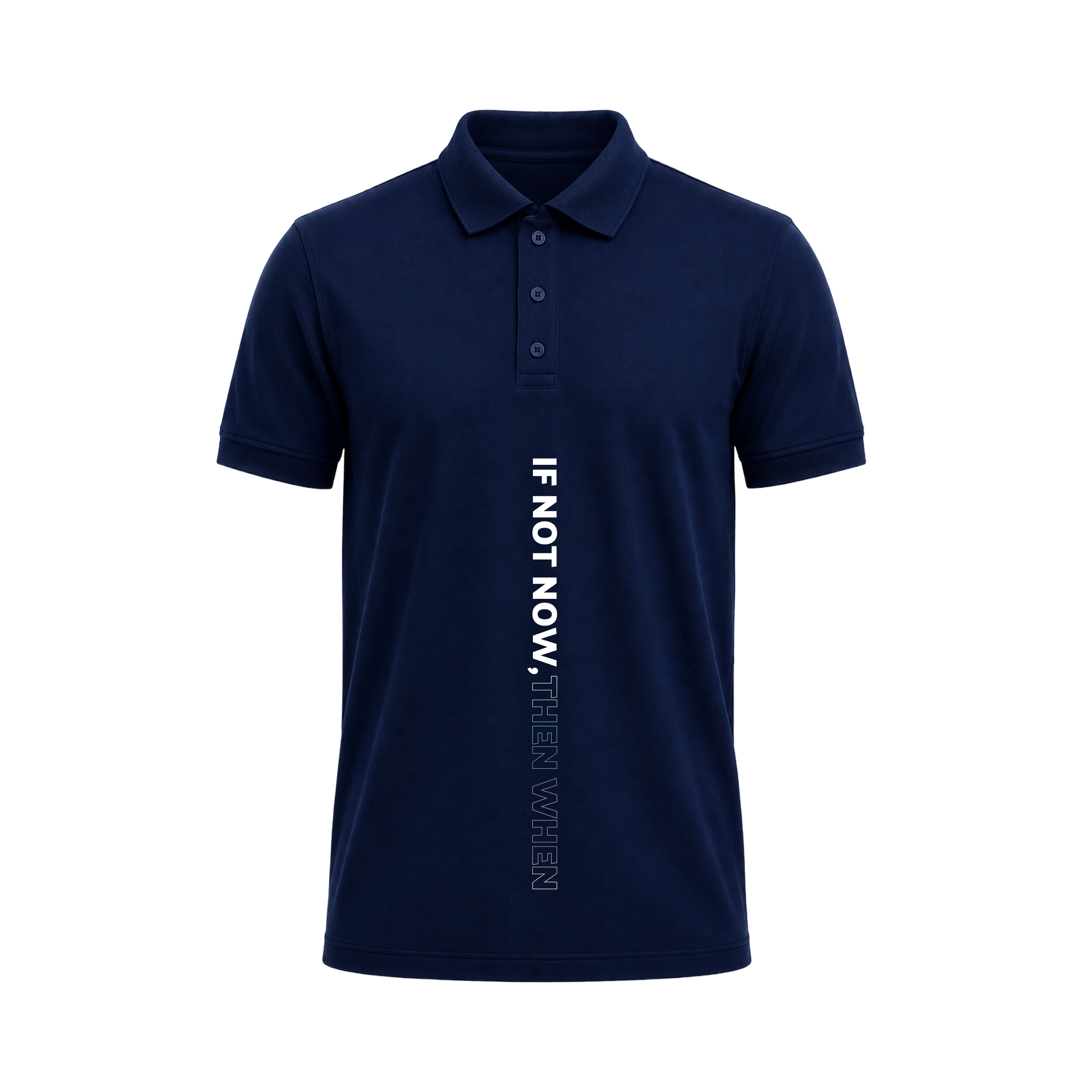 SIIEGE Motivational Quote Polo T-Shirt for Men