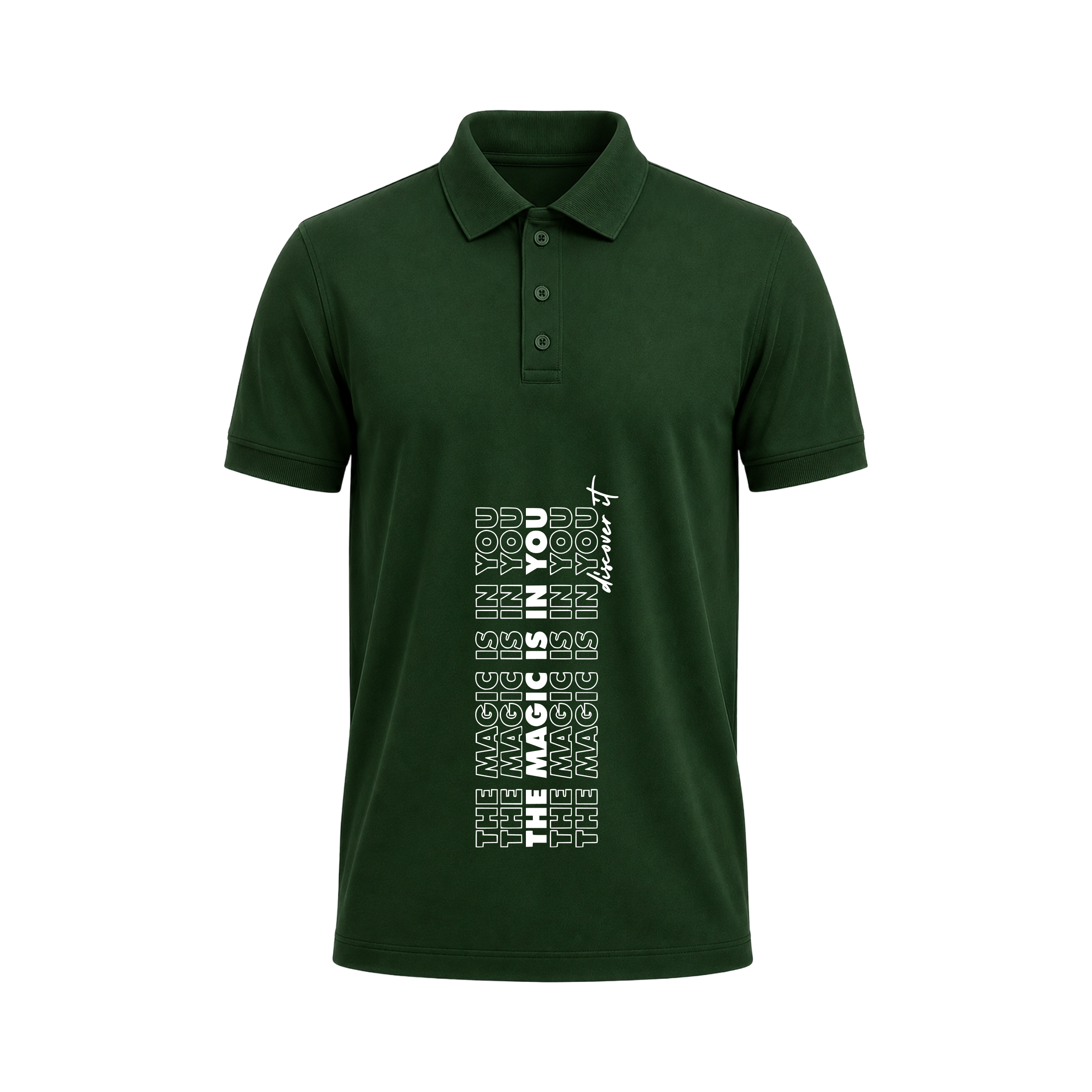 SIIEGE The Magic Is In You Polo T-Shirt For Men