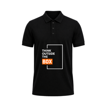 Siiege Think Outside The Box Polo T-Shirt for Men