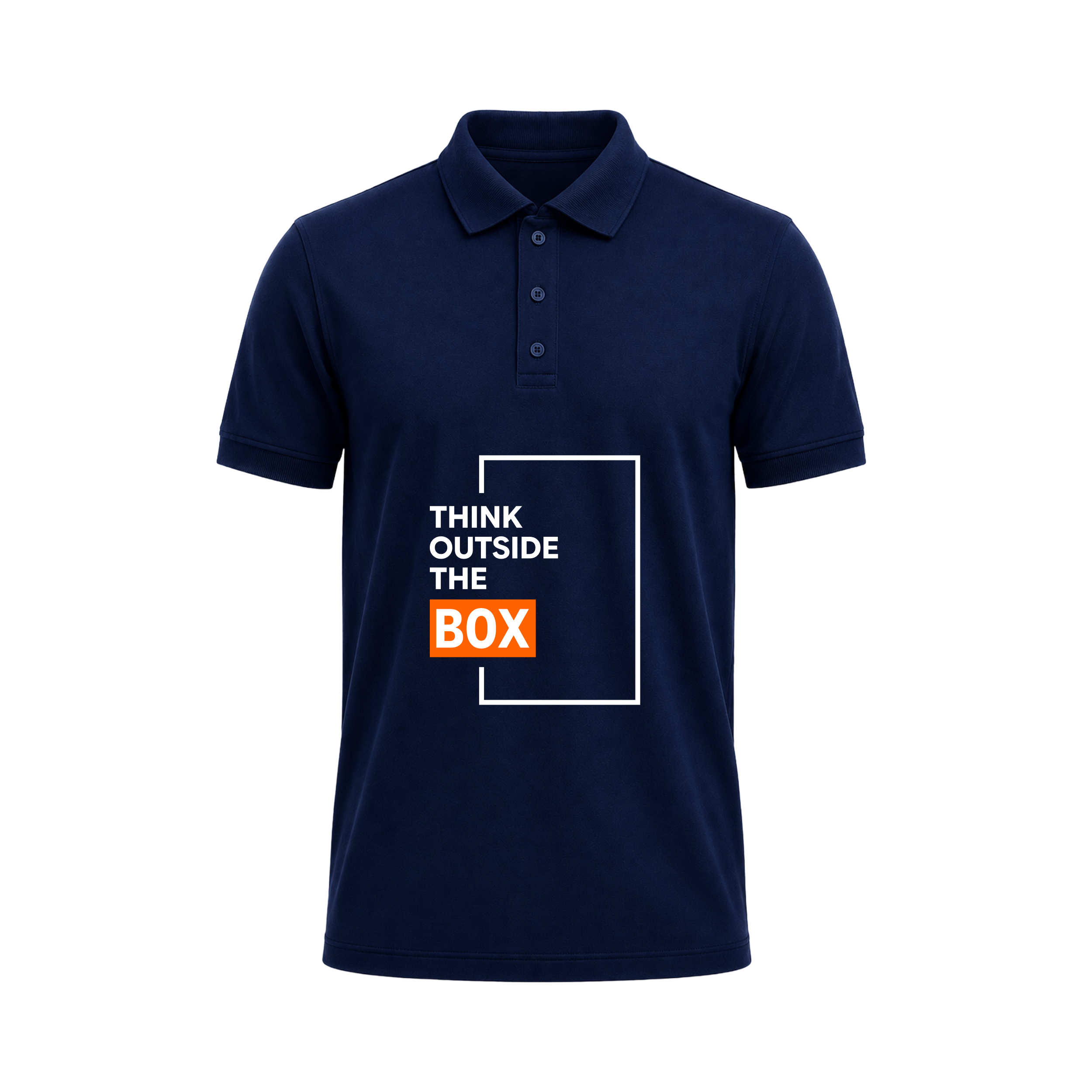 Siiege Think Outside The Box Polo T-Shirt for Men