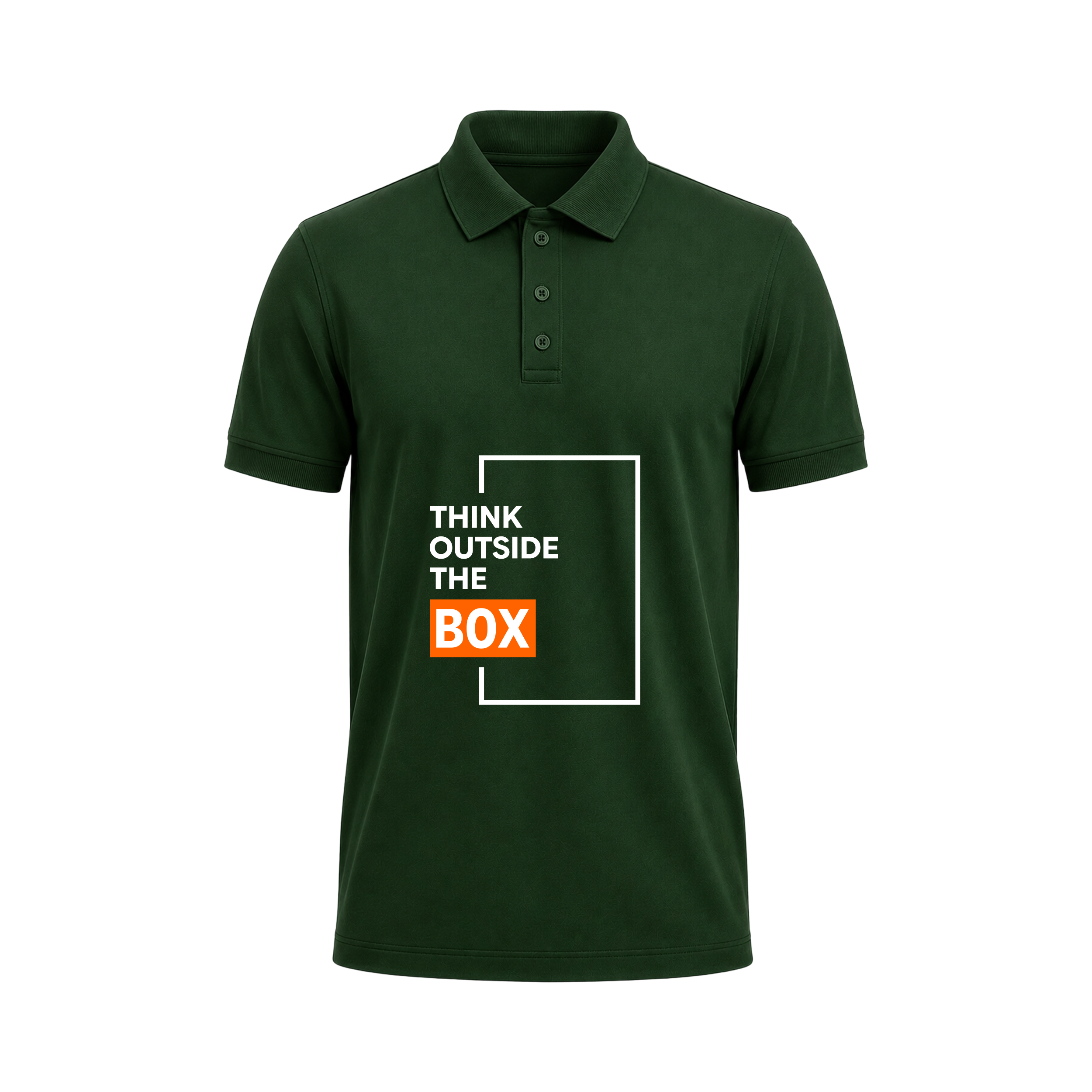 Siiege Think Outside The Box Polo T-Shirt for Men