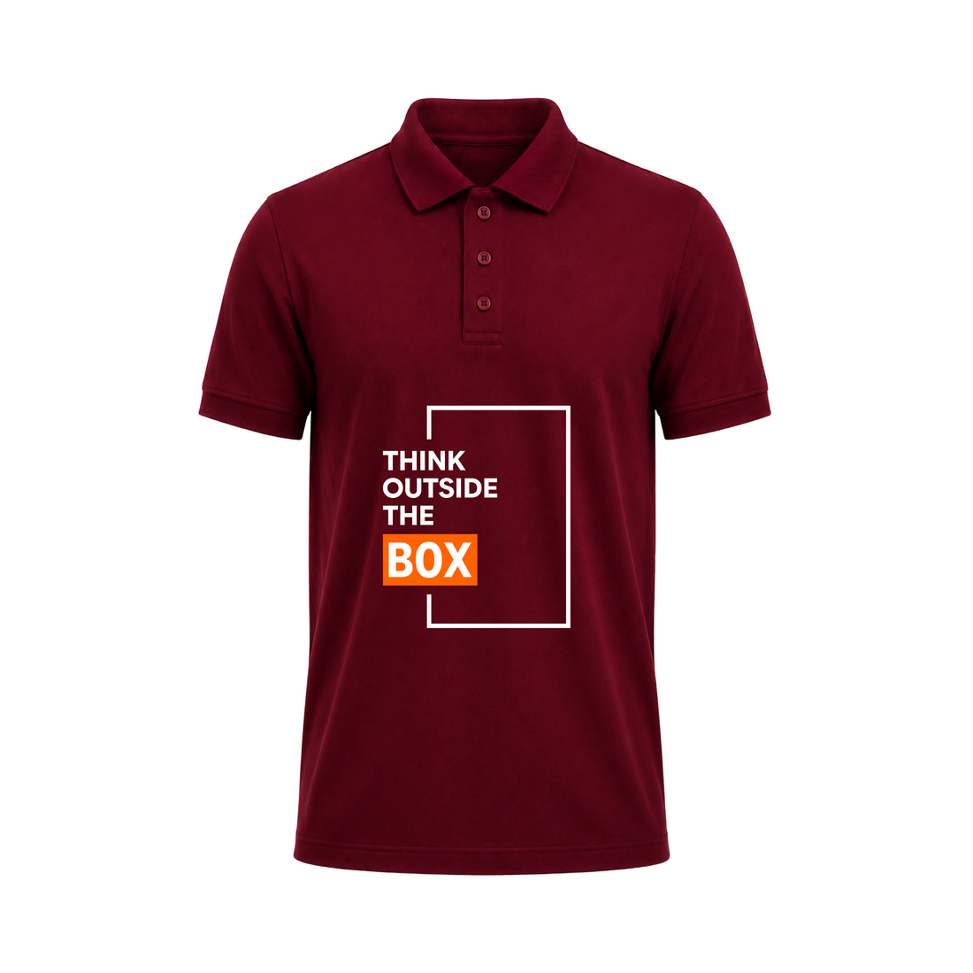Siiege Think Outside The Box Polo T-Shirt for Men