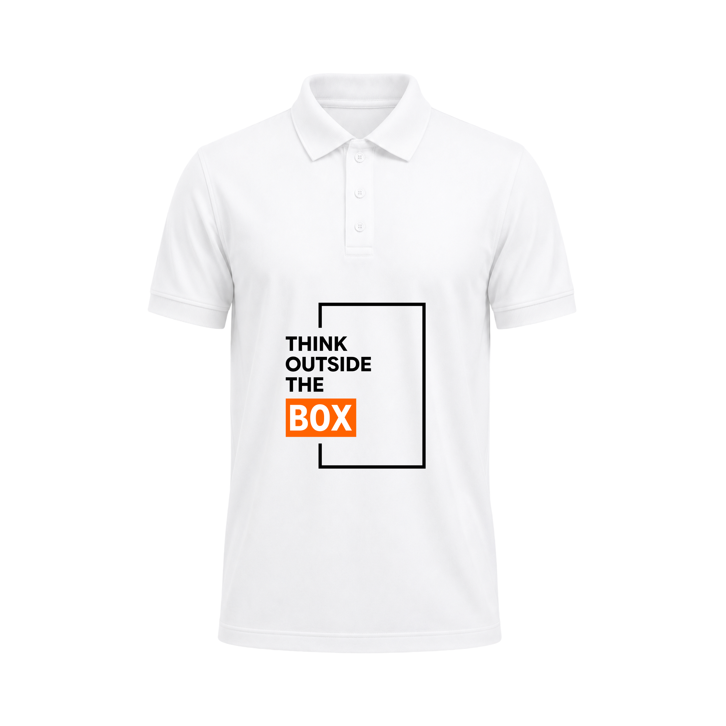 Siiege Think Outside The Box Polo T-Shirt for Men
