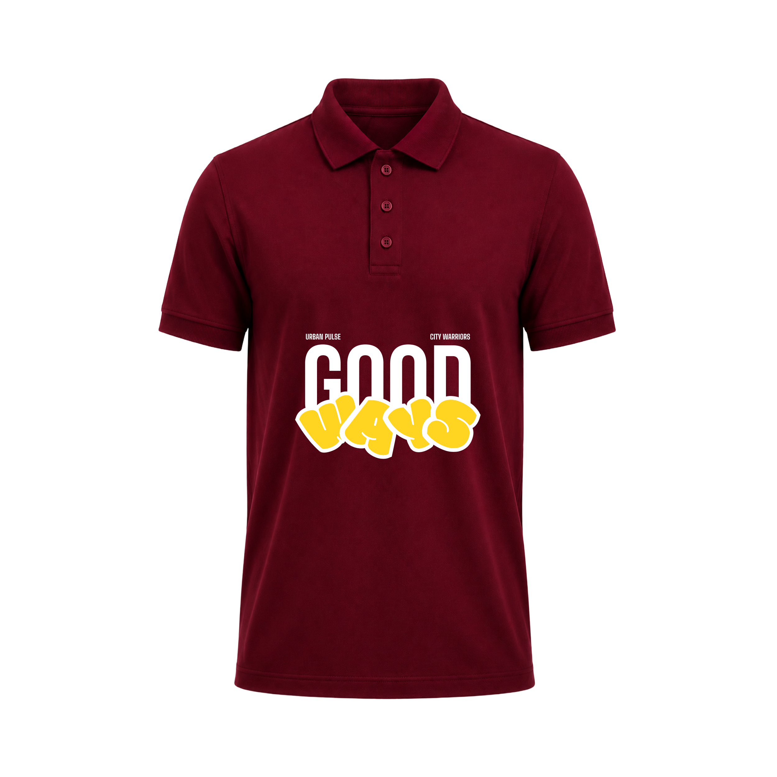 SIIEGE Good Vays  Polo T-Shirt for Men