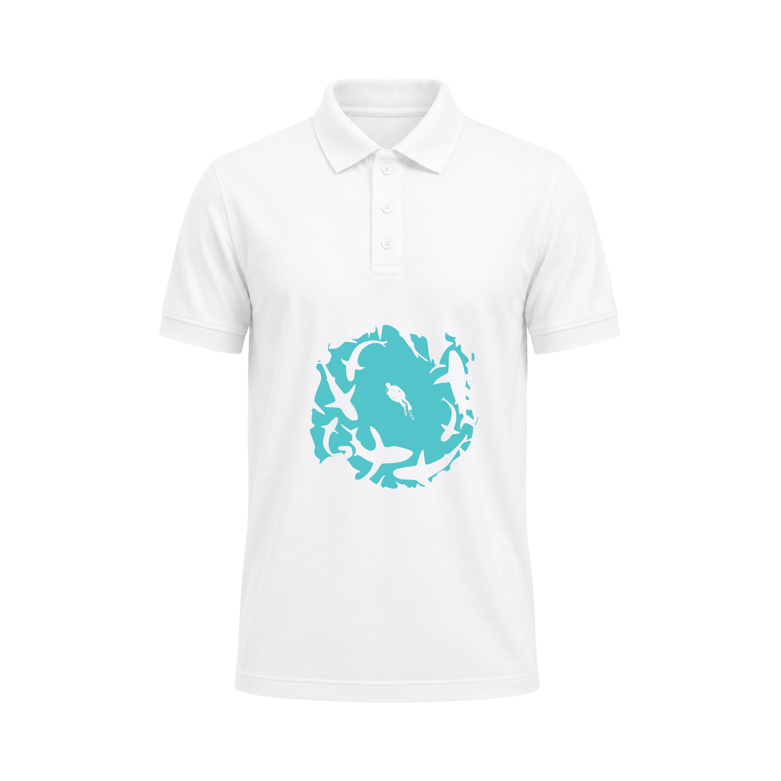SIIEGE Positive Pulse Polo T-Shirt for Men