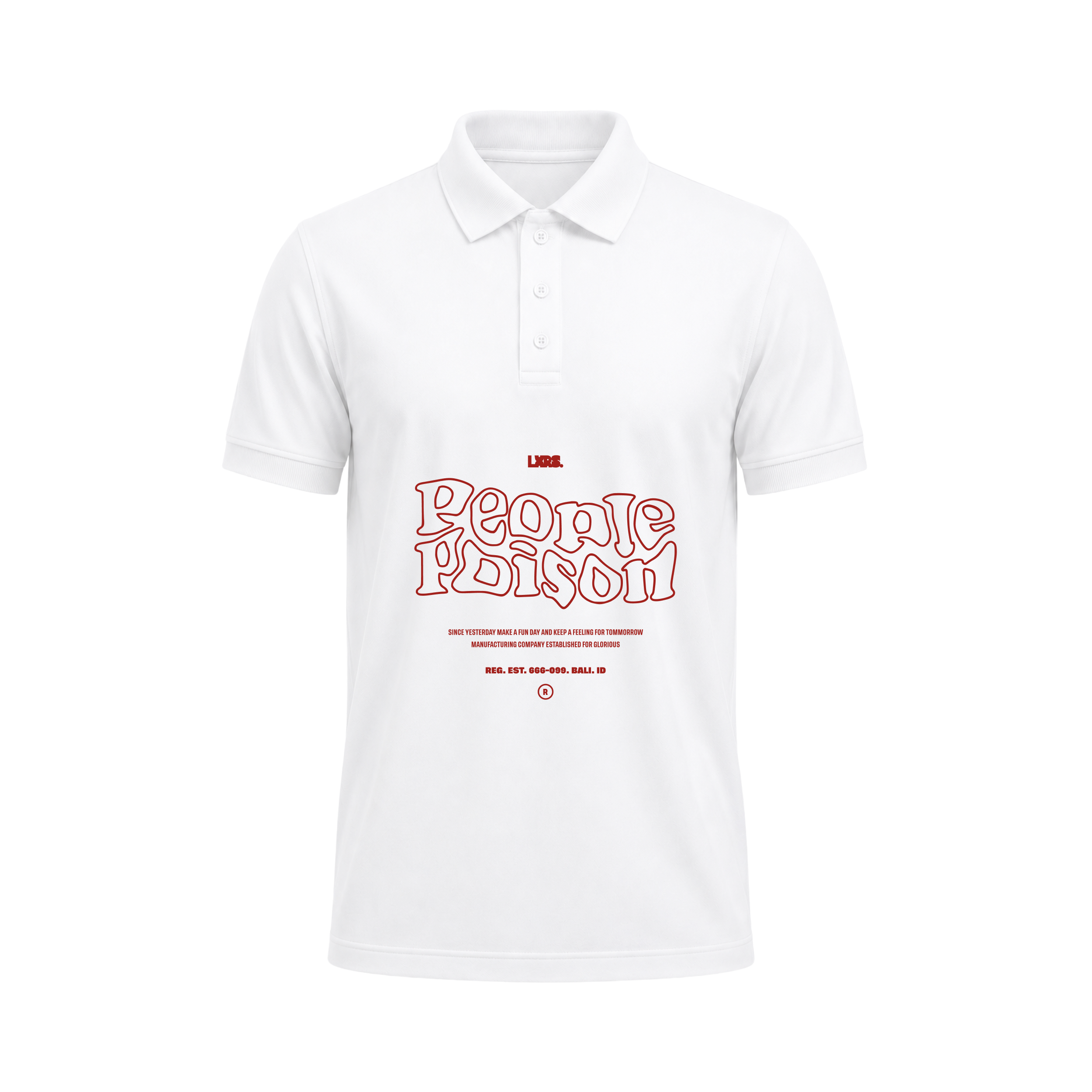 SIIEGE People Poison Polo T-Shirt for Men