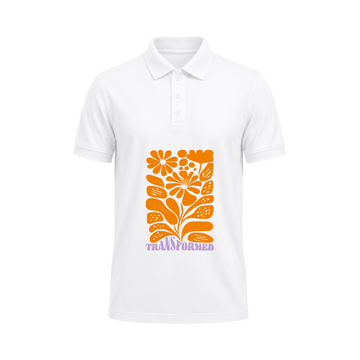 SIIEGE Retro Bloom Polo T-Shirt for Men