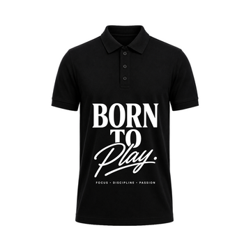Siiege Born To Play Premium Polo T-Shirt for Men