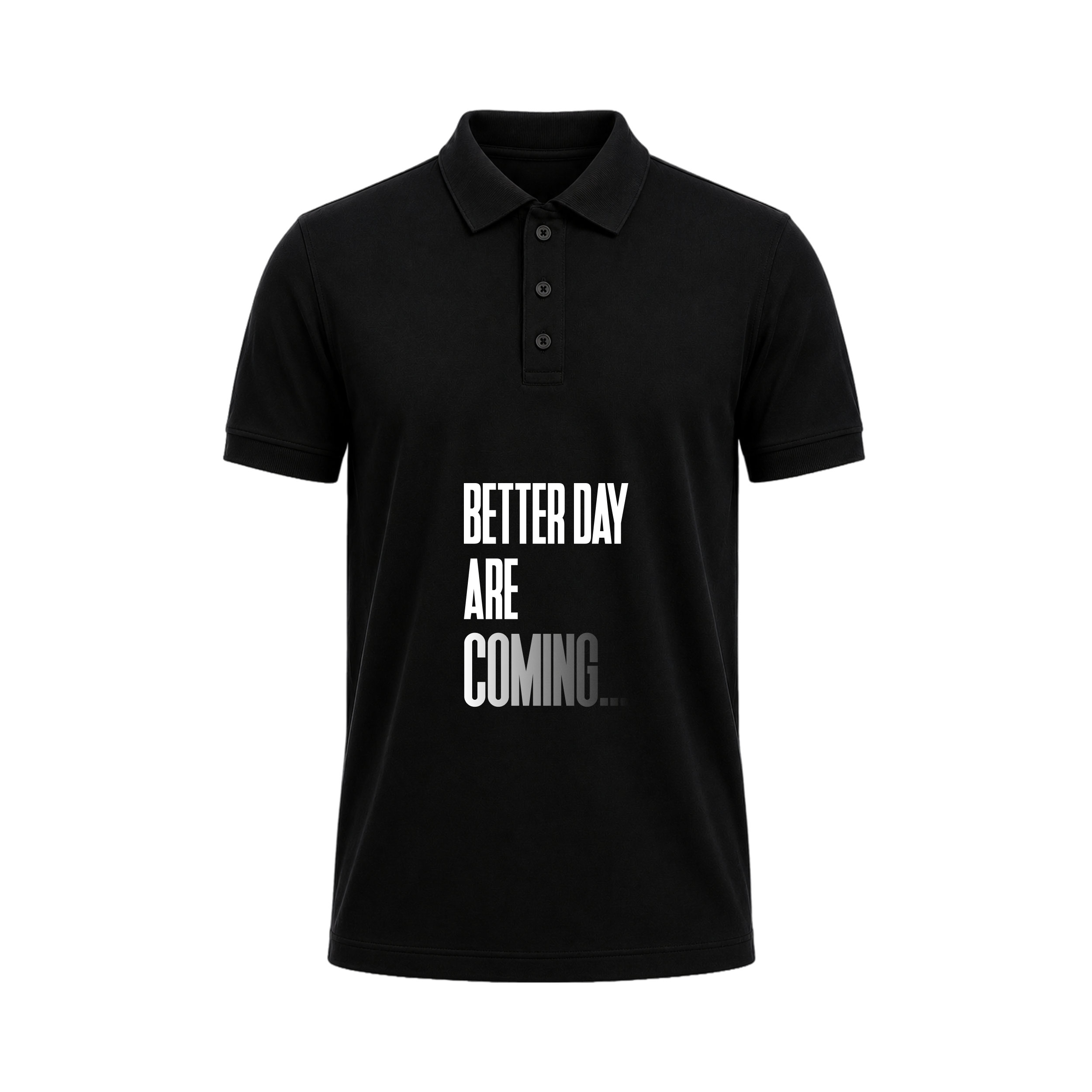 Siiege Better Day Are Coming  Polo T-Shirt for Men