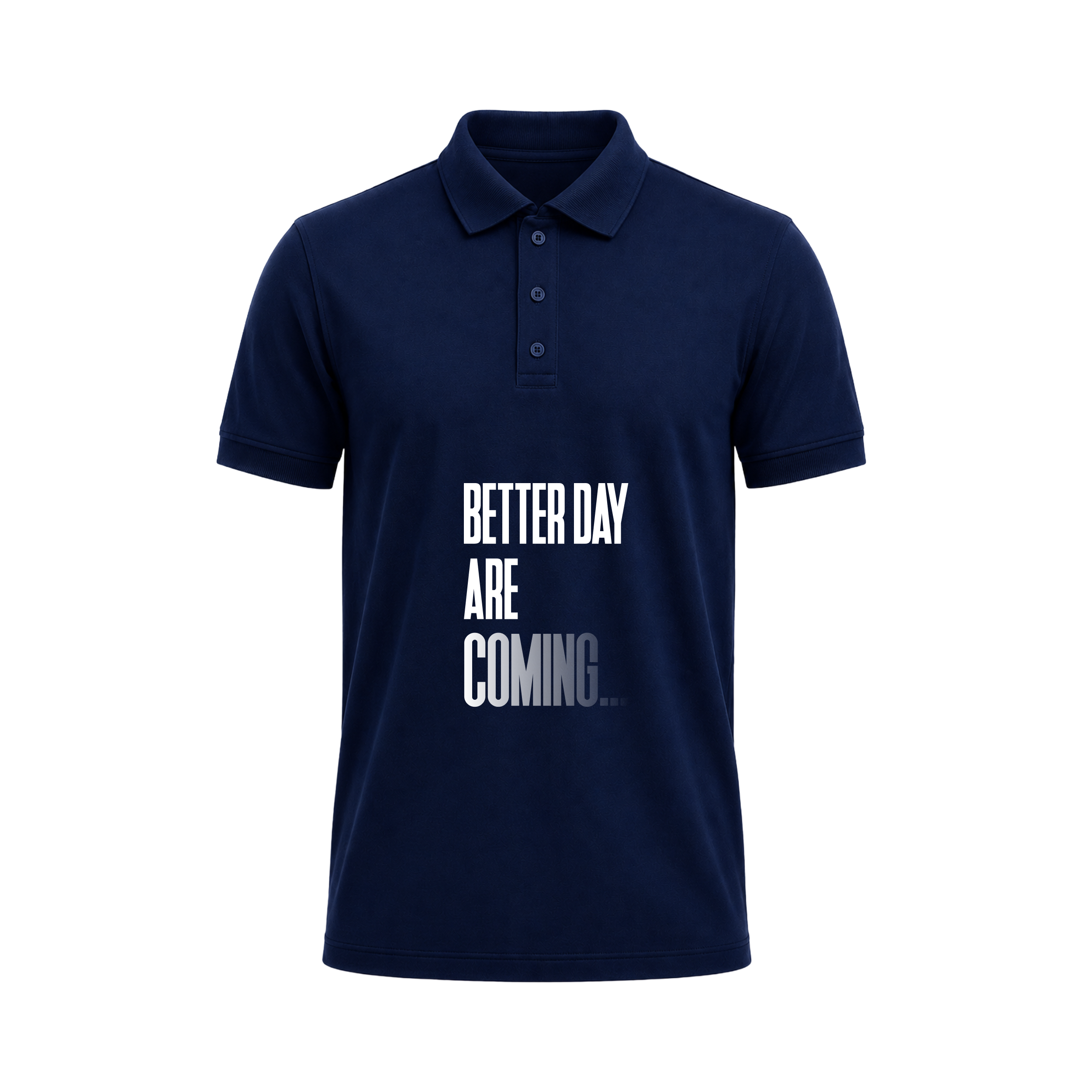 Siiege Better Day Are Coming  Polo T-Shirt for Men
