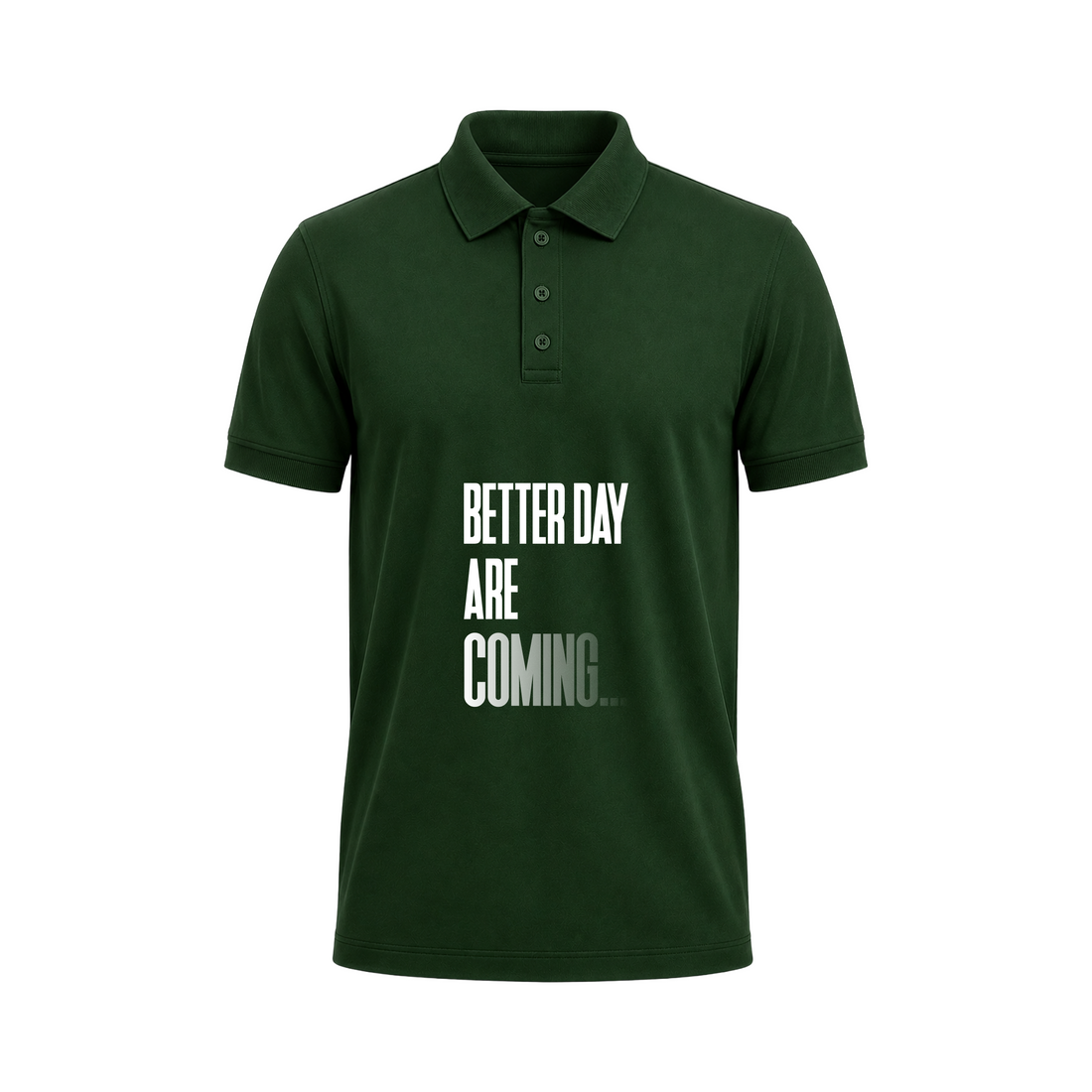Siiege Better Day Are Coming  Polo T-Shirt for Men