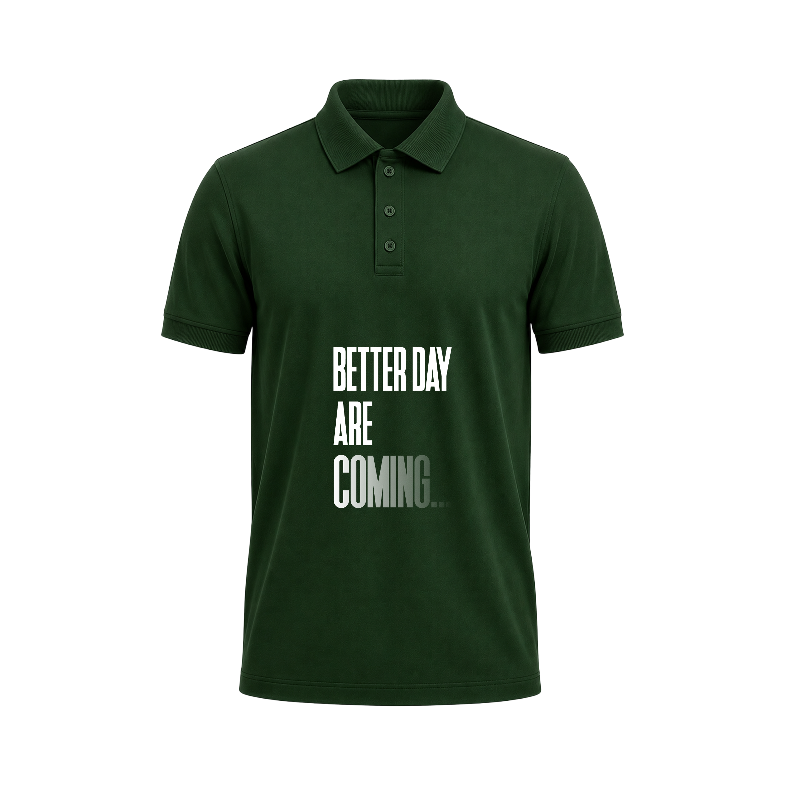 Siiege Better Day Are Coming  Polo T-Shirt for Men