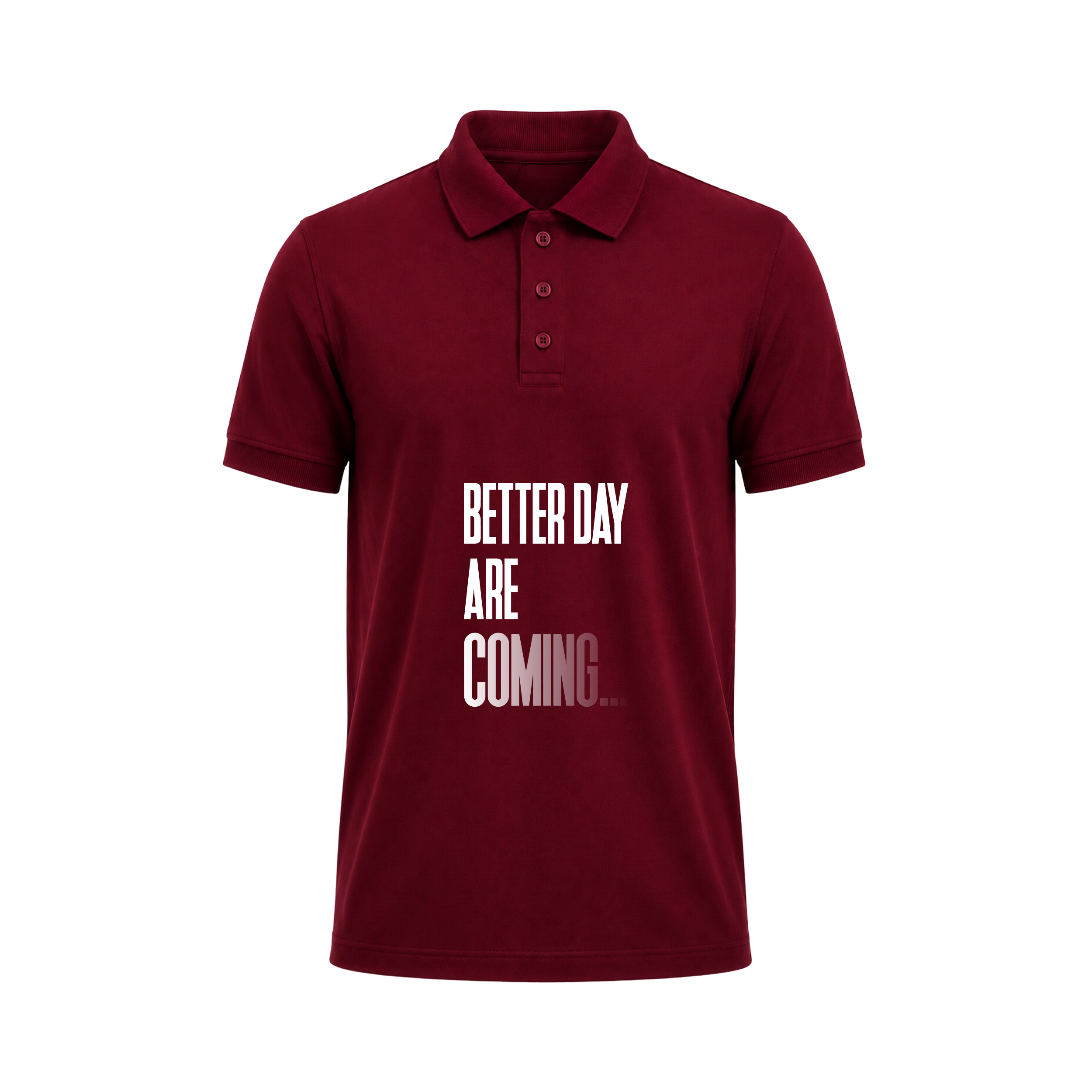 Siiege Better Day Are Coming  Polo T-Shirt for Men
